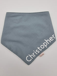 Plain colour or personalised dribble bib