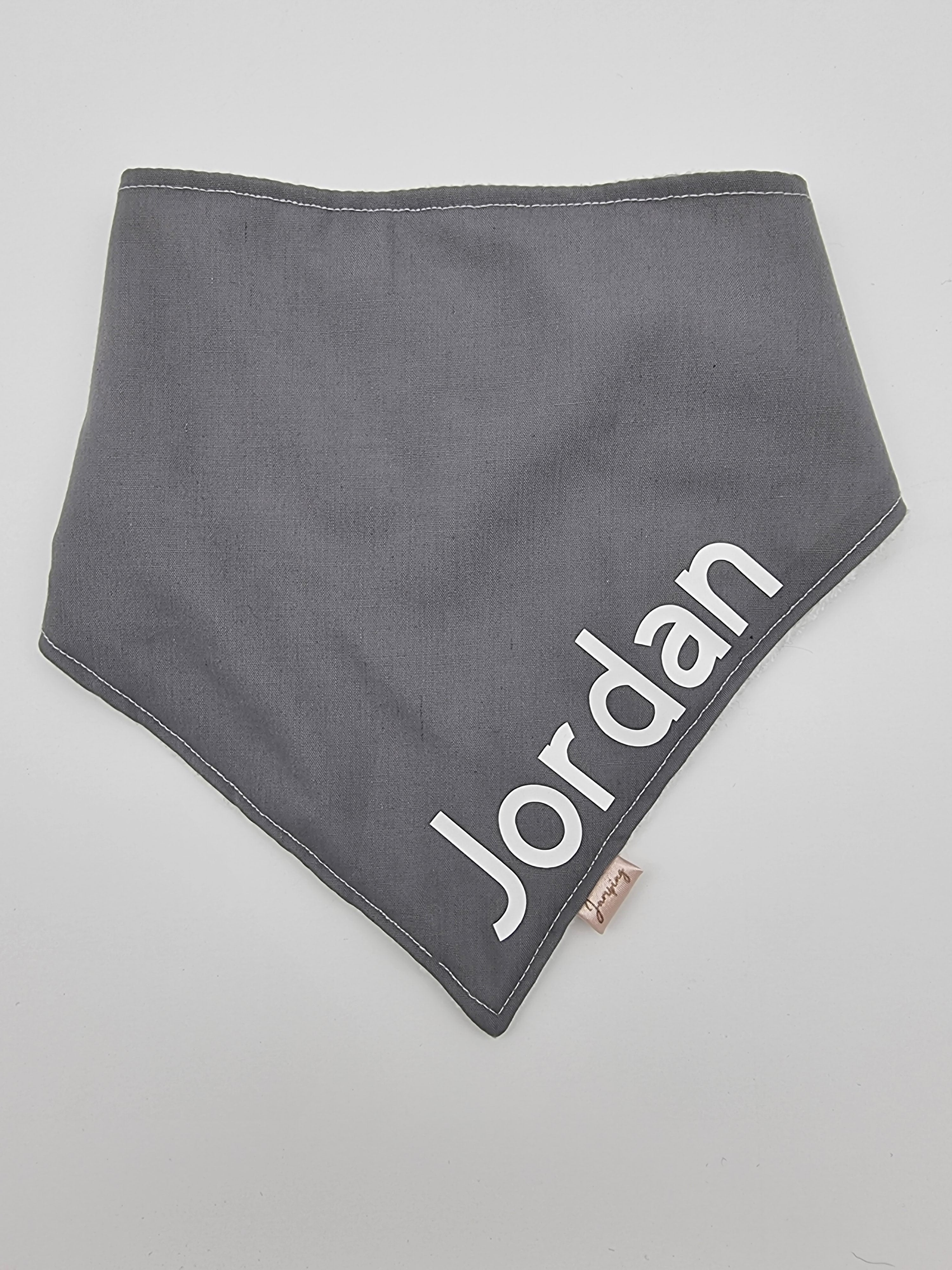 Plain colour or personalised dribble bib