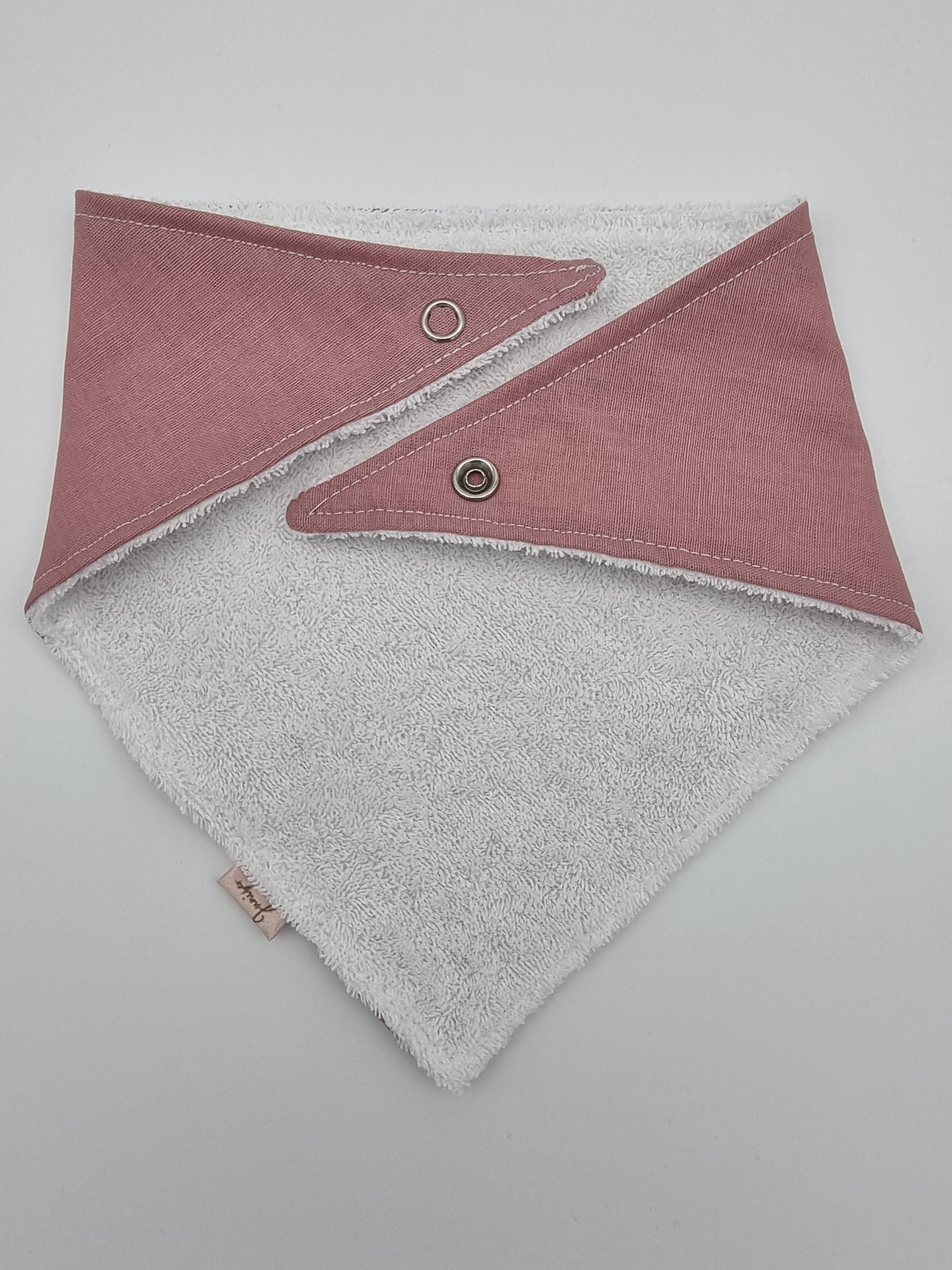 Plain colour or personalised dribble bib