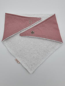 Plain colour or personalised dribble bib