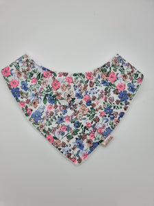 Colourful Floral fitted bib