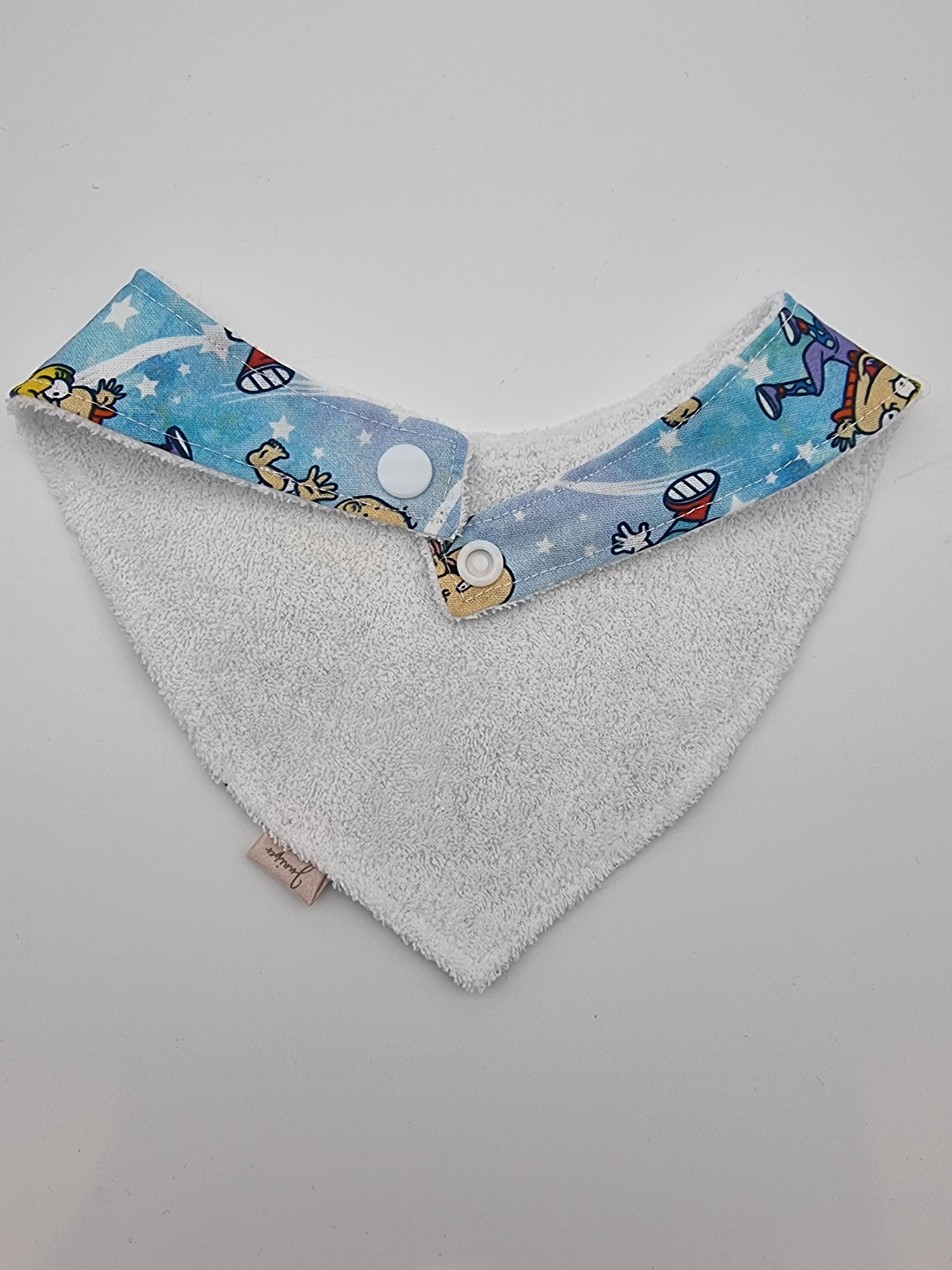 Rugrats in space fitted bib