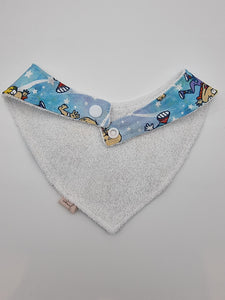 Rugrats in space fitted bib