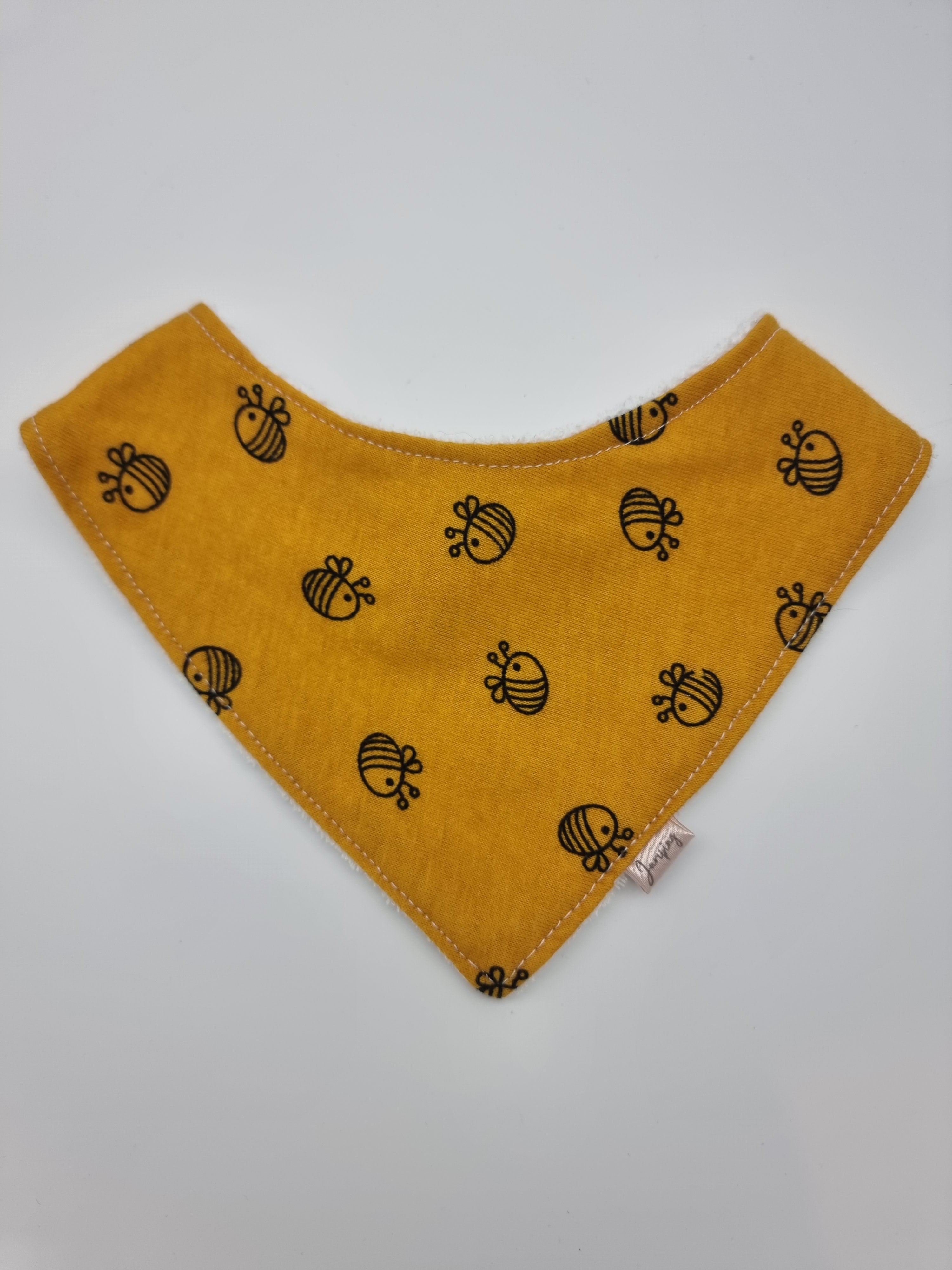 Buzzing bees fitted bib