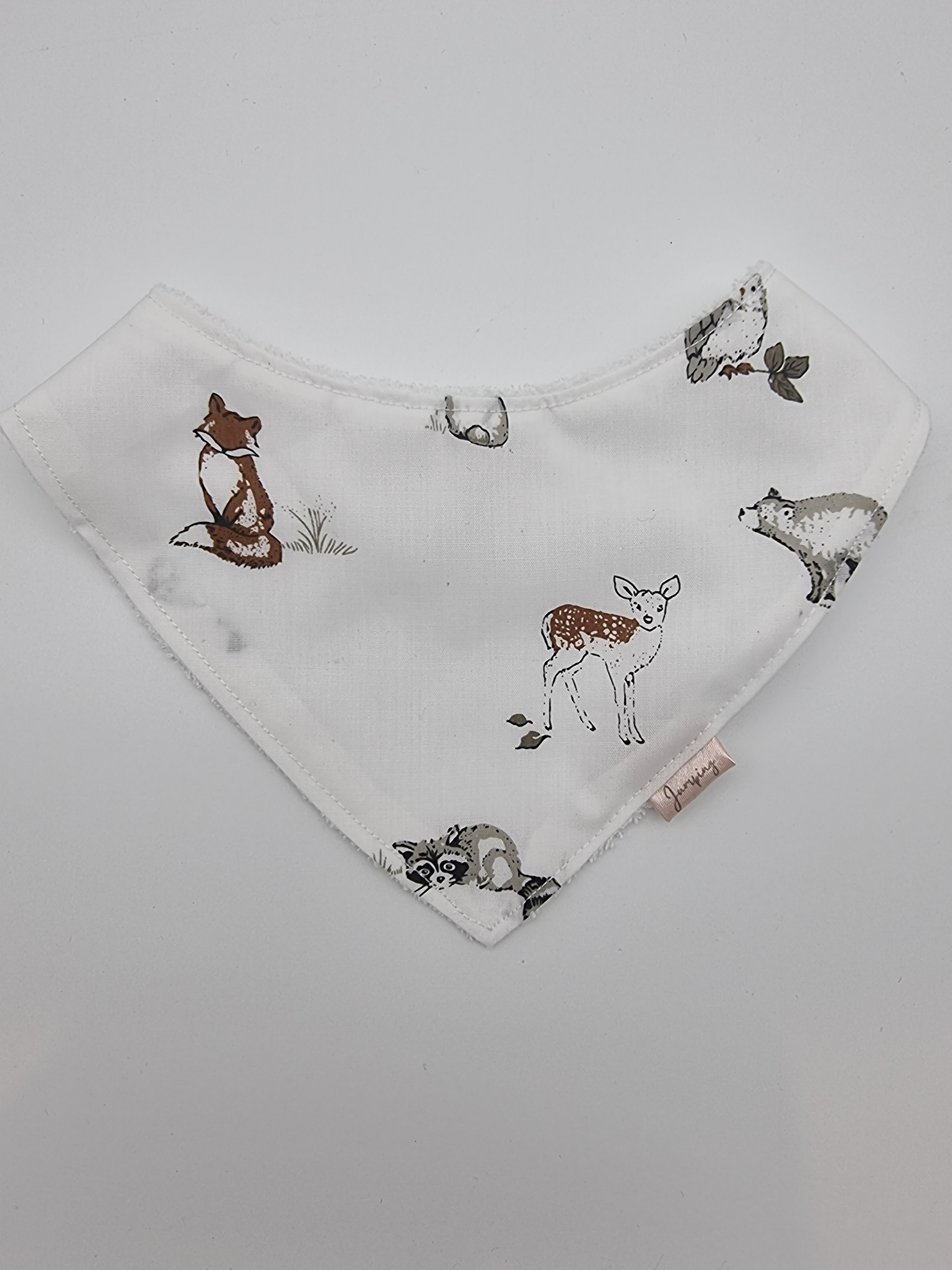 Calm in the wild fitted bib