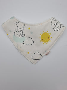 Winnie the Pooh just chilling fitted bib