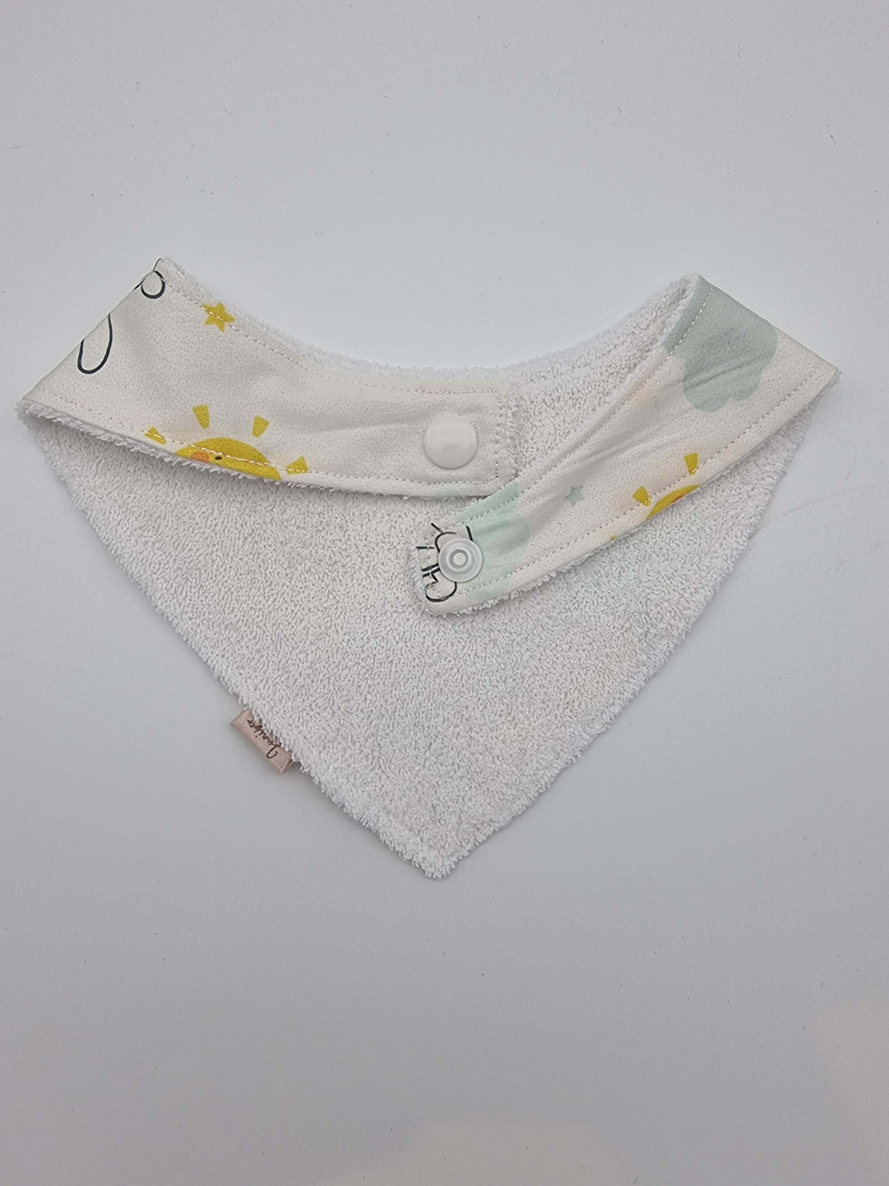 Winnie the Pooh just chilling fitted bib