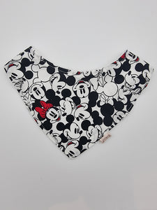 Mickey and Minnie fitted bib