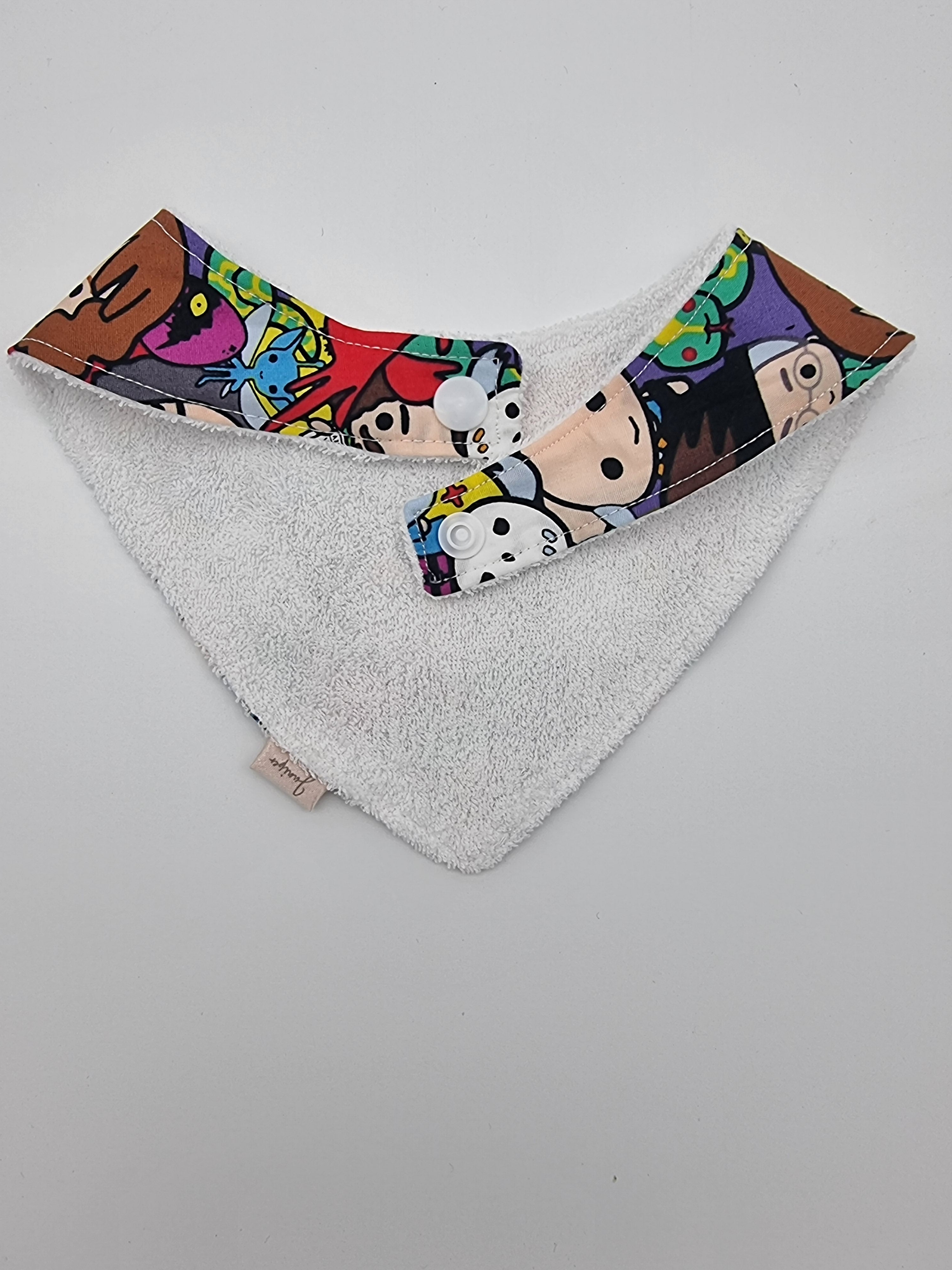 Pop of colour Harry Potter fitted bib