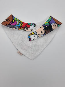Pop of colour Harry Potter fitted bib