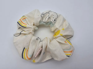 Pooh bear on a sunny day scrunchie