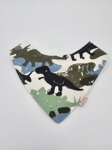 Dinosaur fitted bib