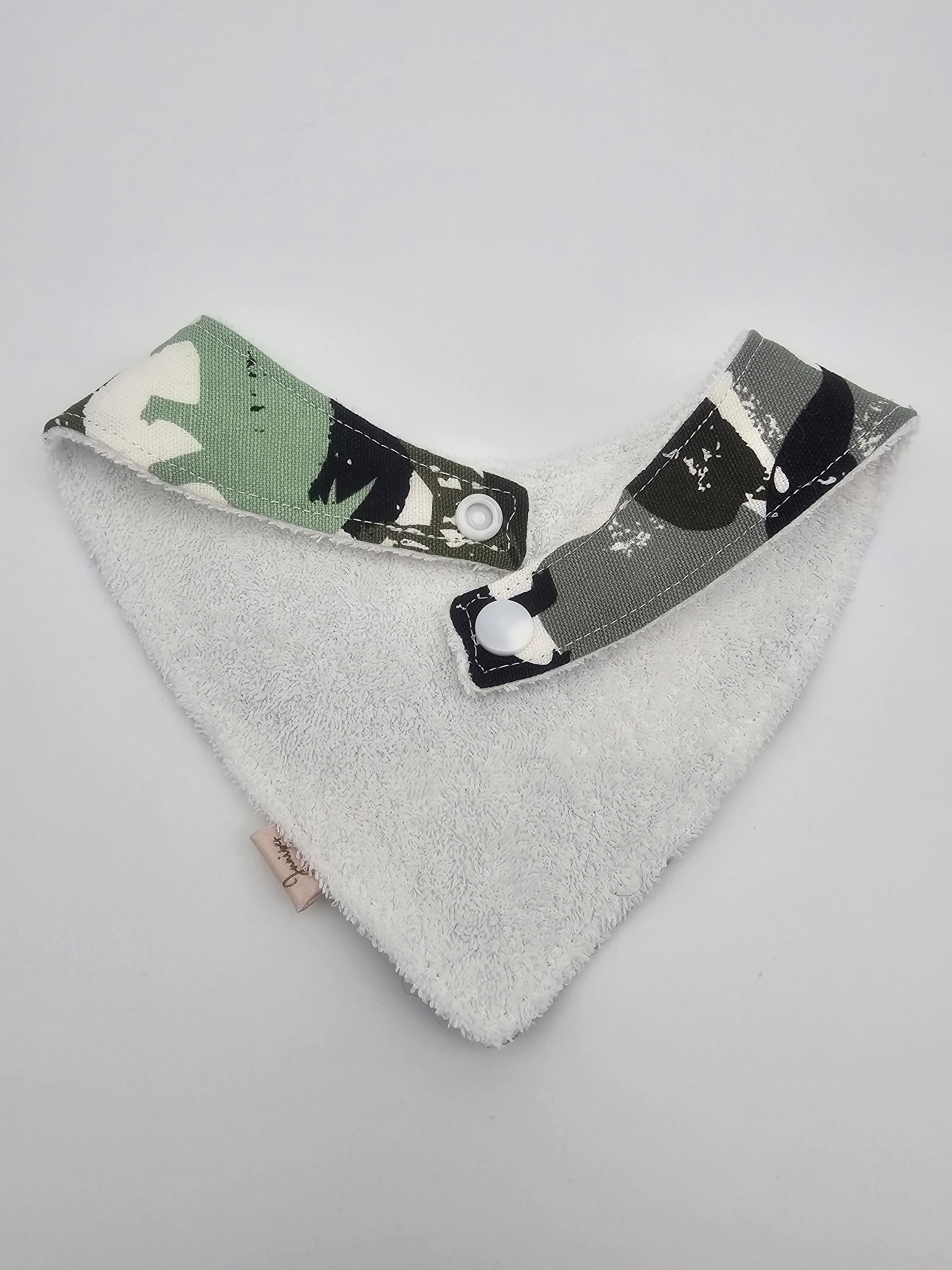 Dinosaur fitted bib