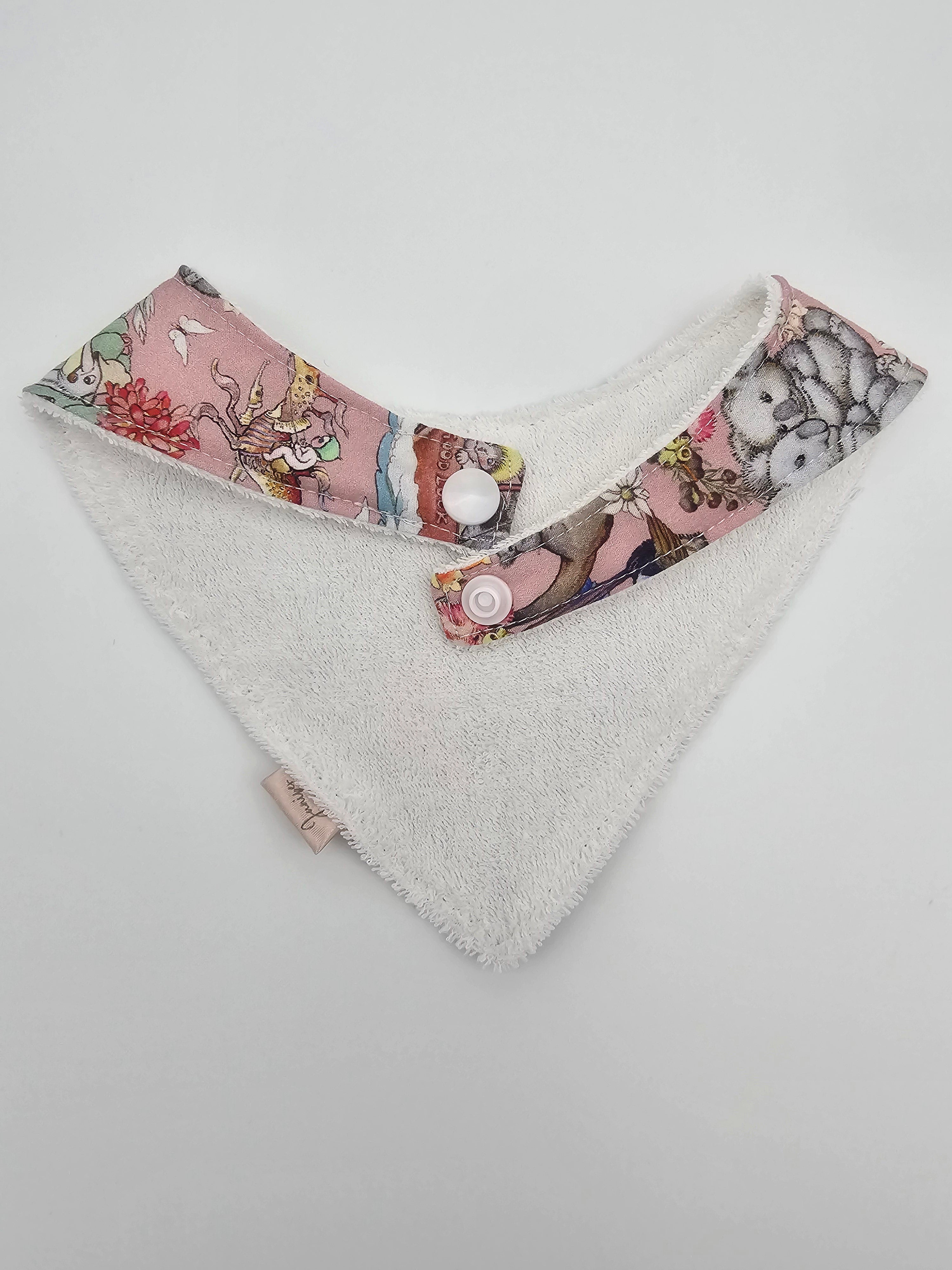Gumnuts in the outback fitted bib