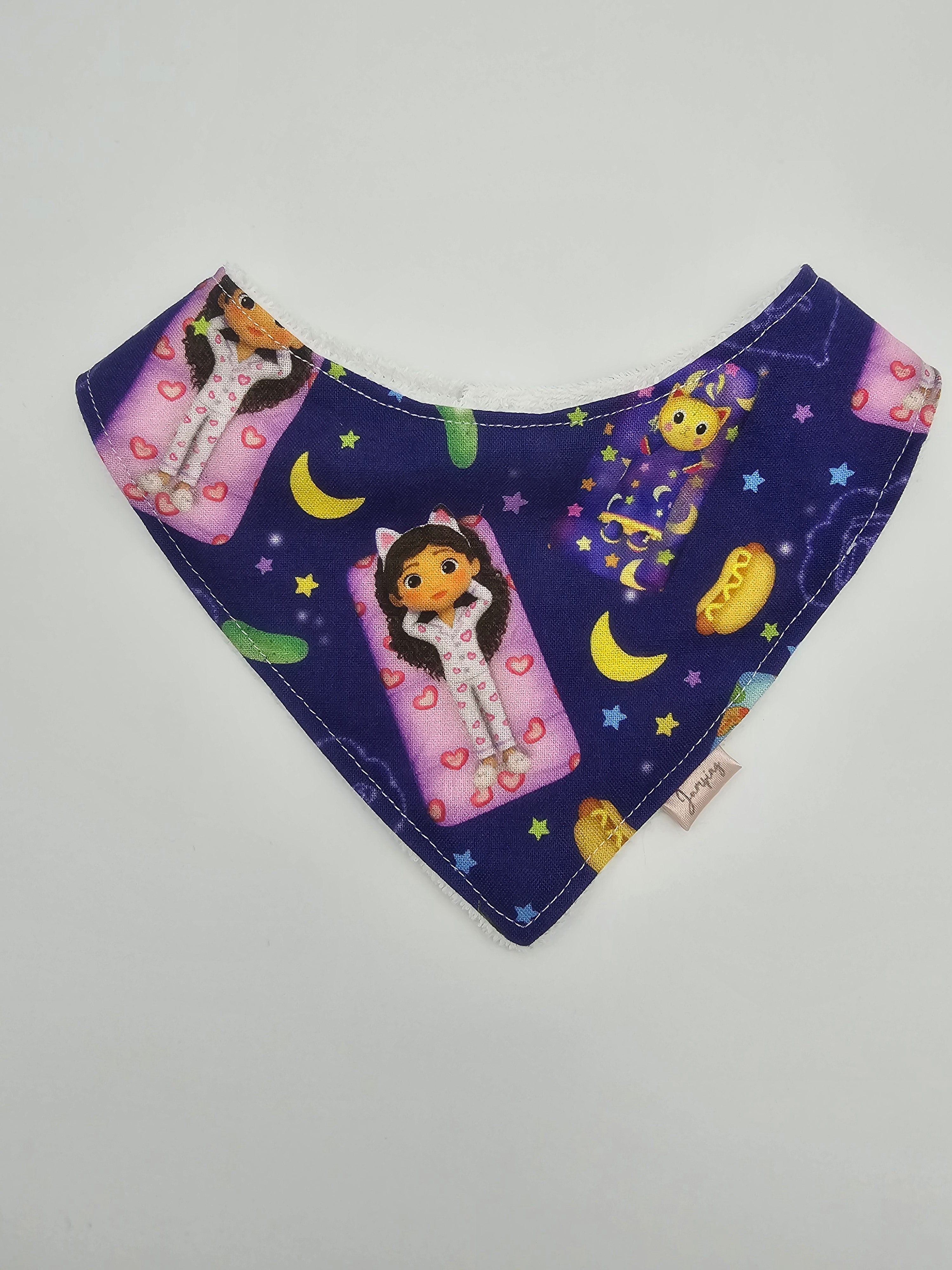Gabby's dollhouse fitted bib
