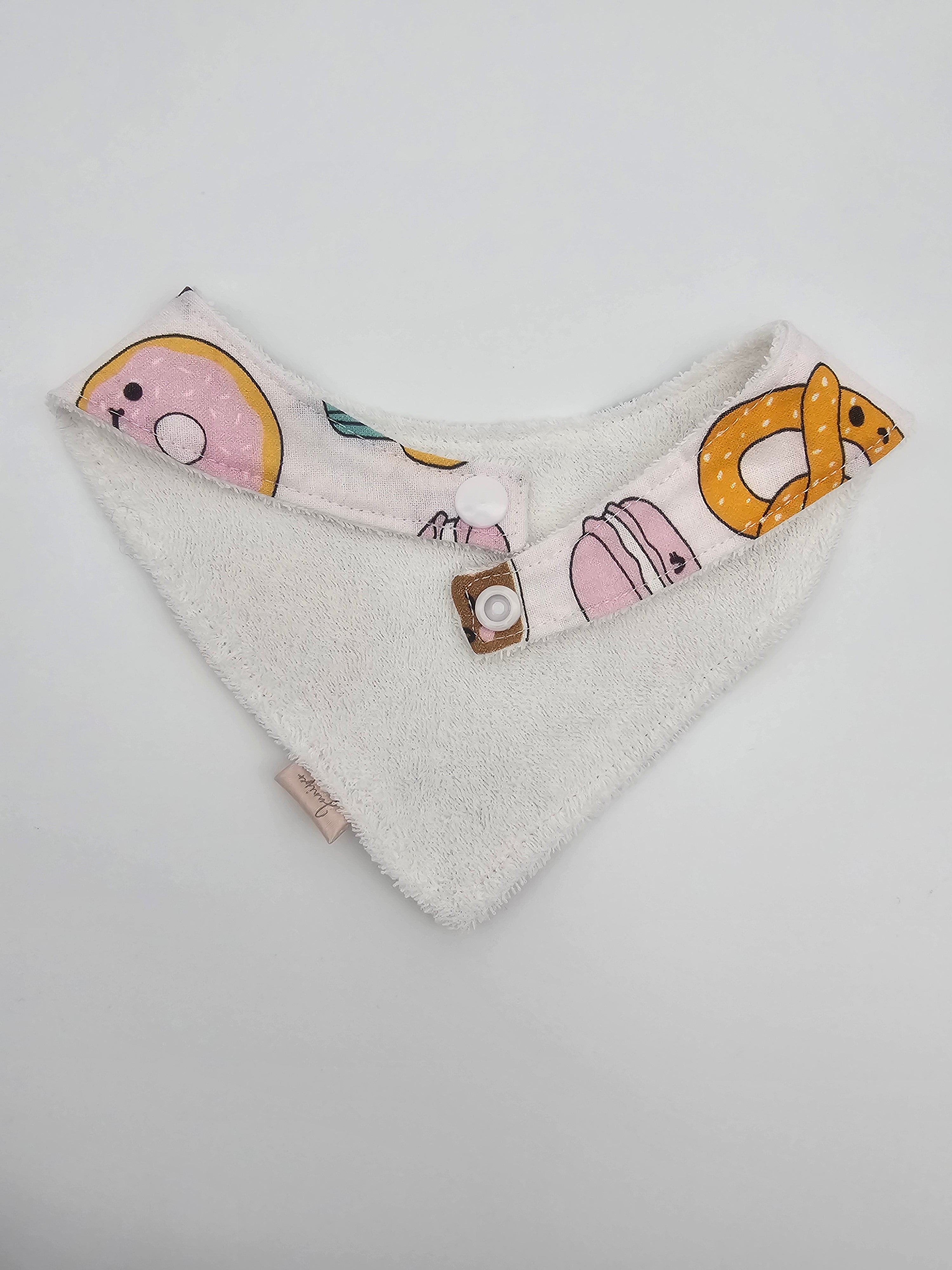 Morning cuppa buddies fitted bib