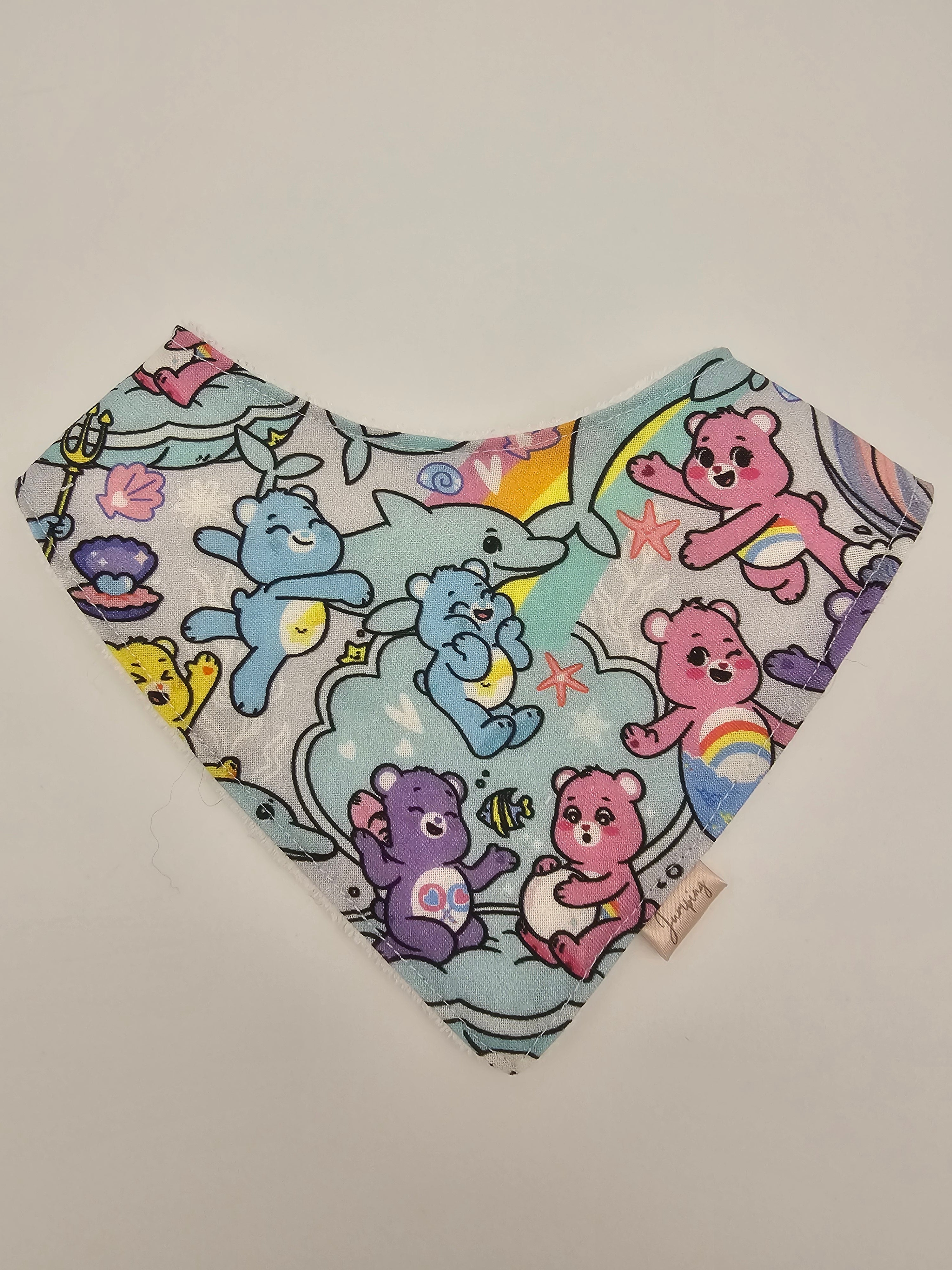 Carebears fitted bib