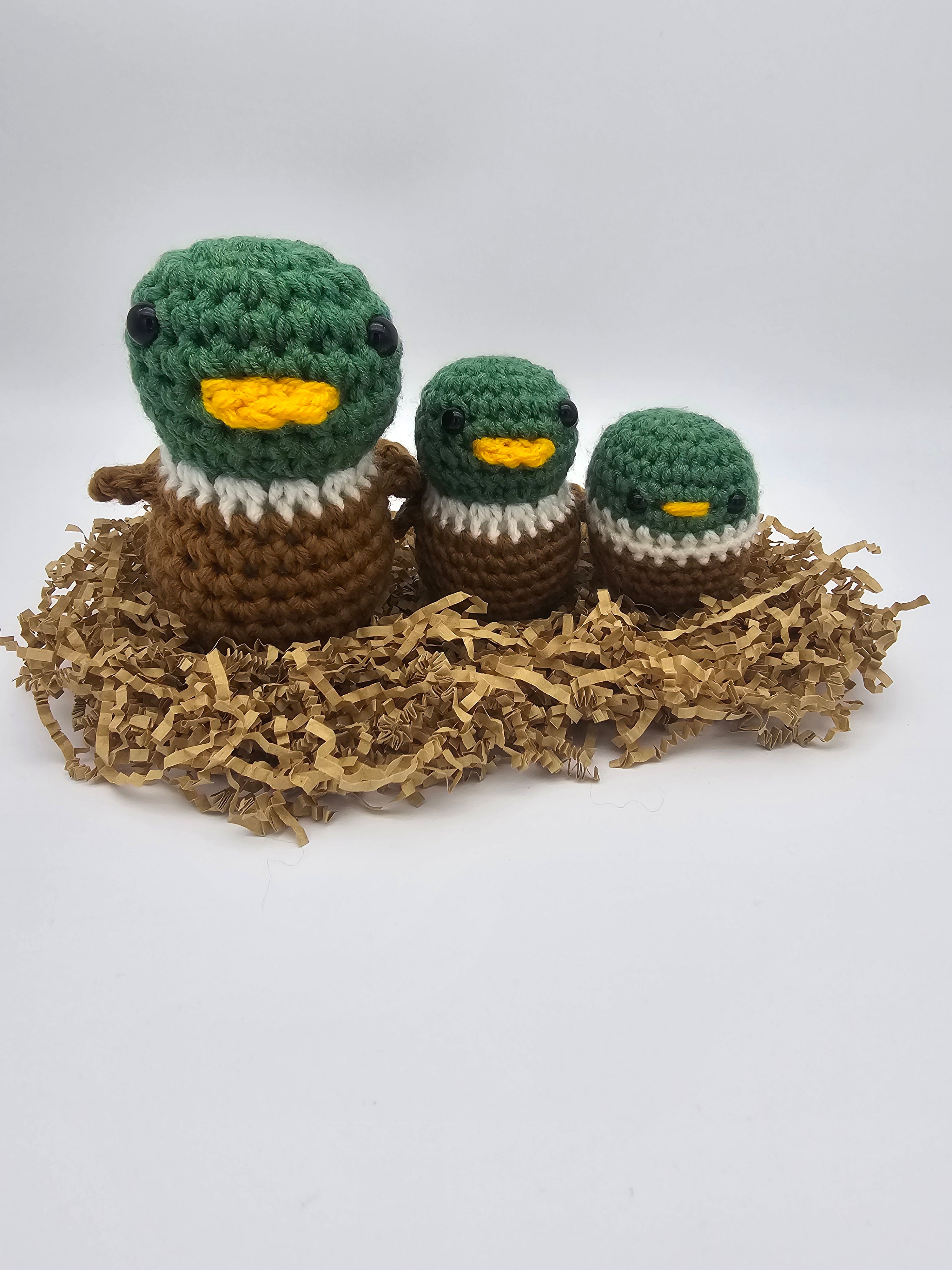 Crochet ducks