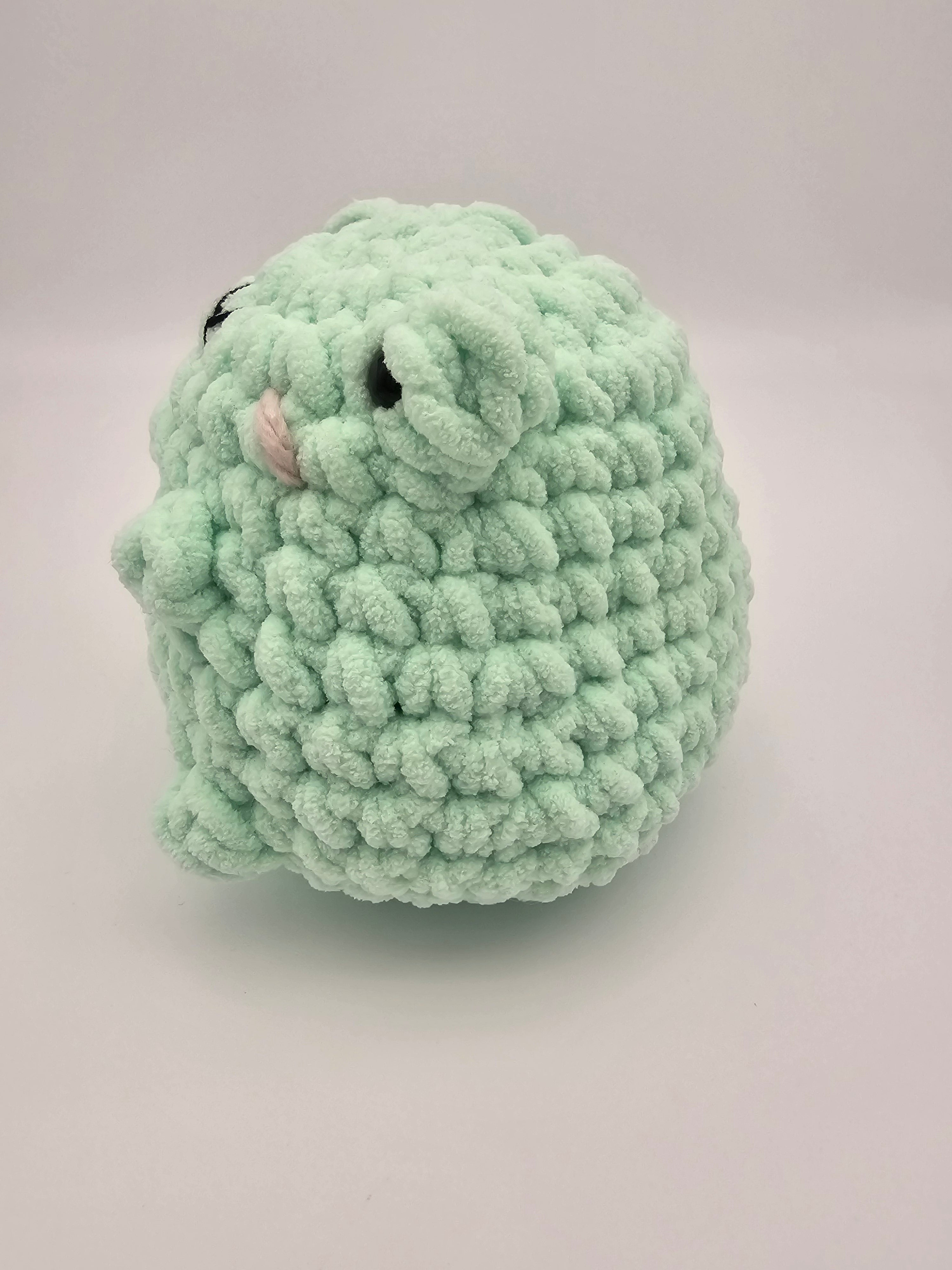 Crochet frog