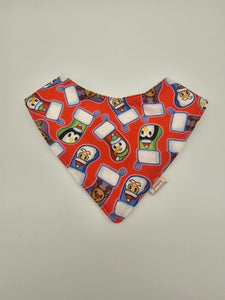 Christmas stocking fitted bib