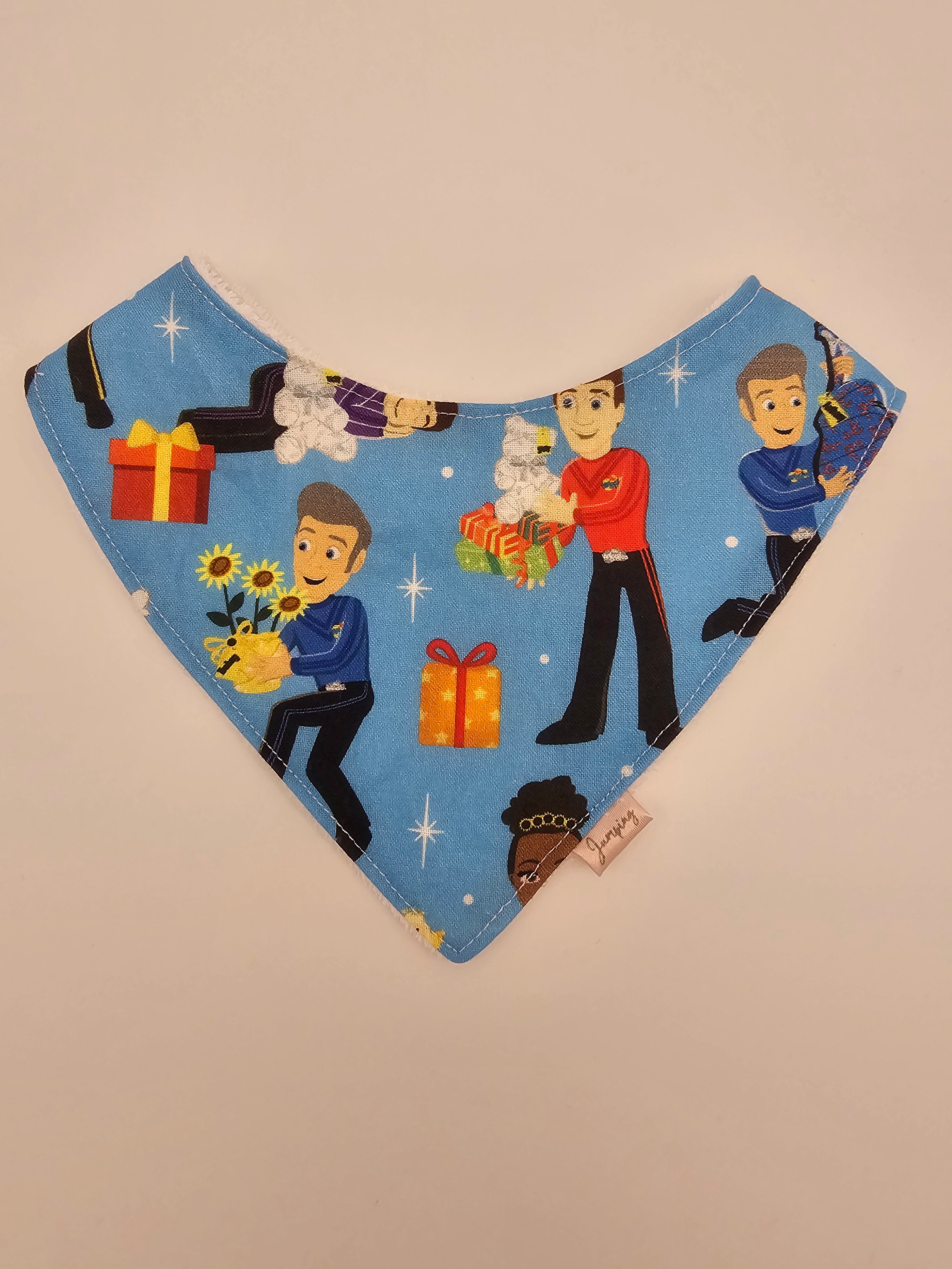 Christmas with The Wiggles fitted bib