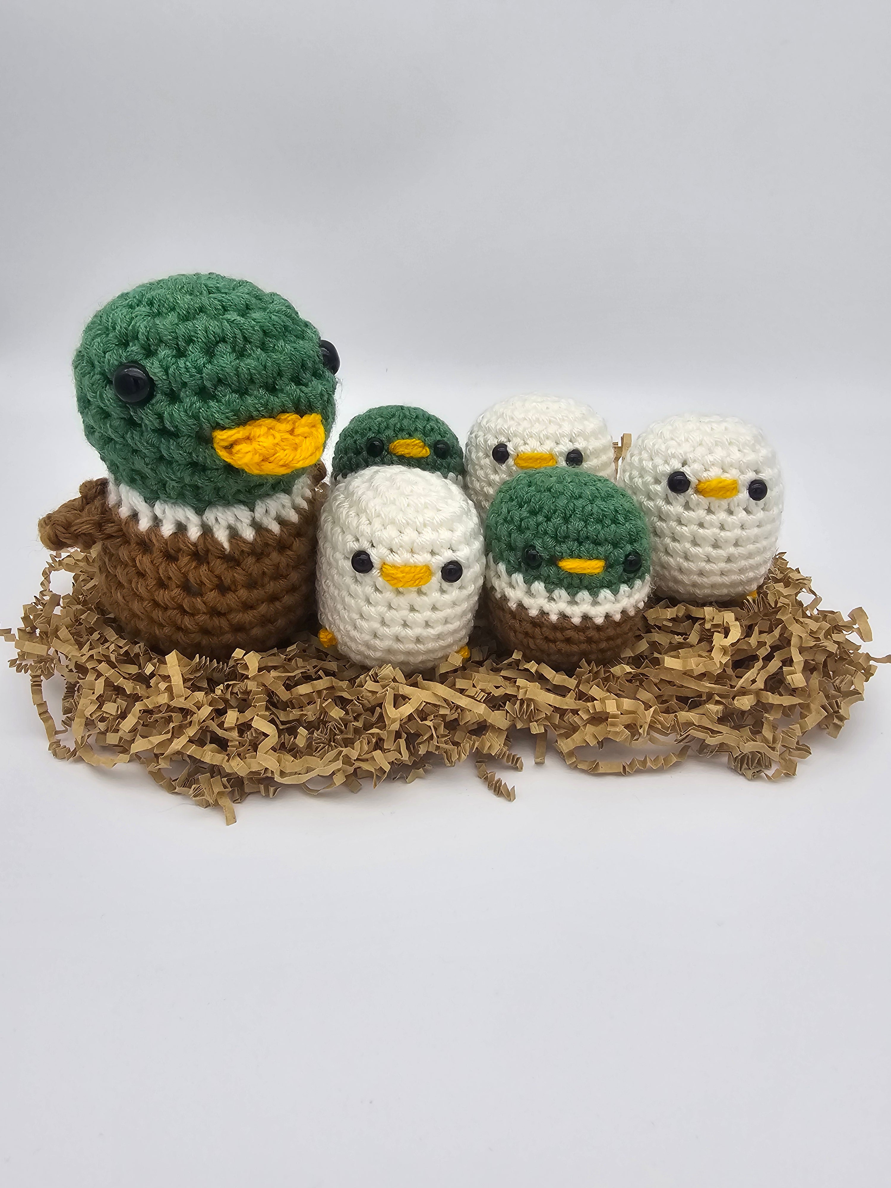 Crochet ducks