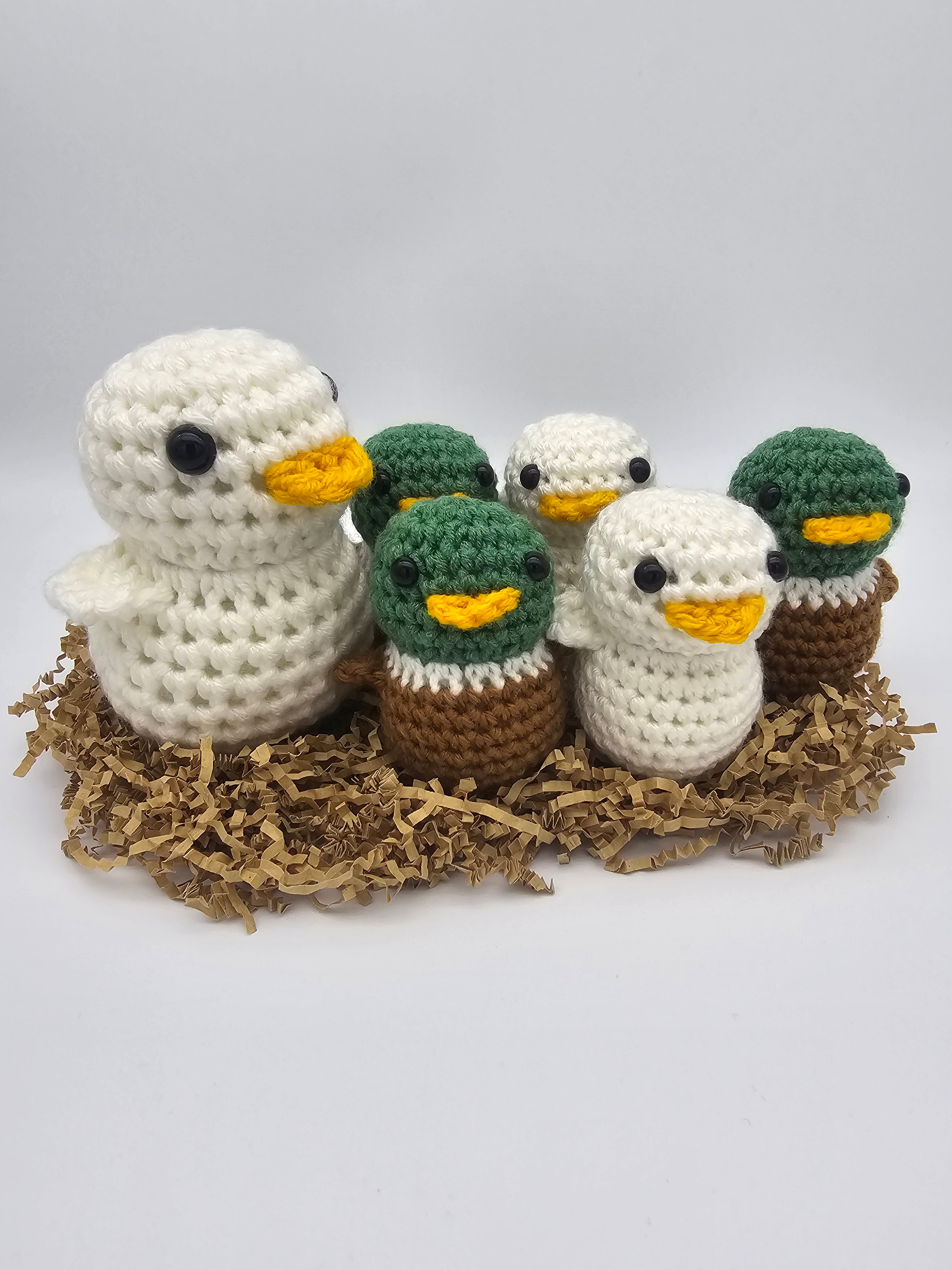 Crochet ducks
