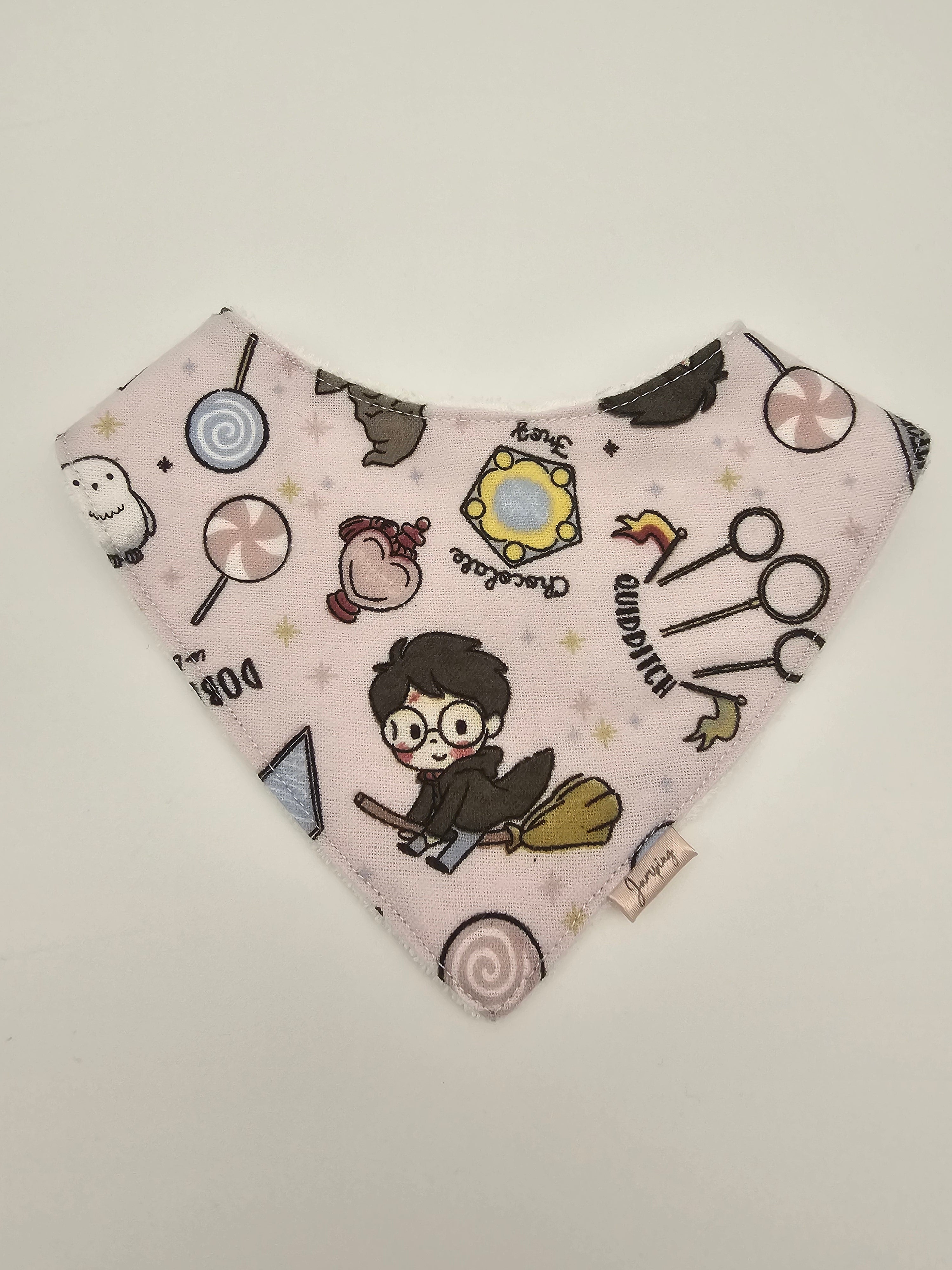 Harry potter flannelette fitted bib