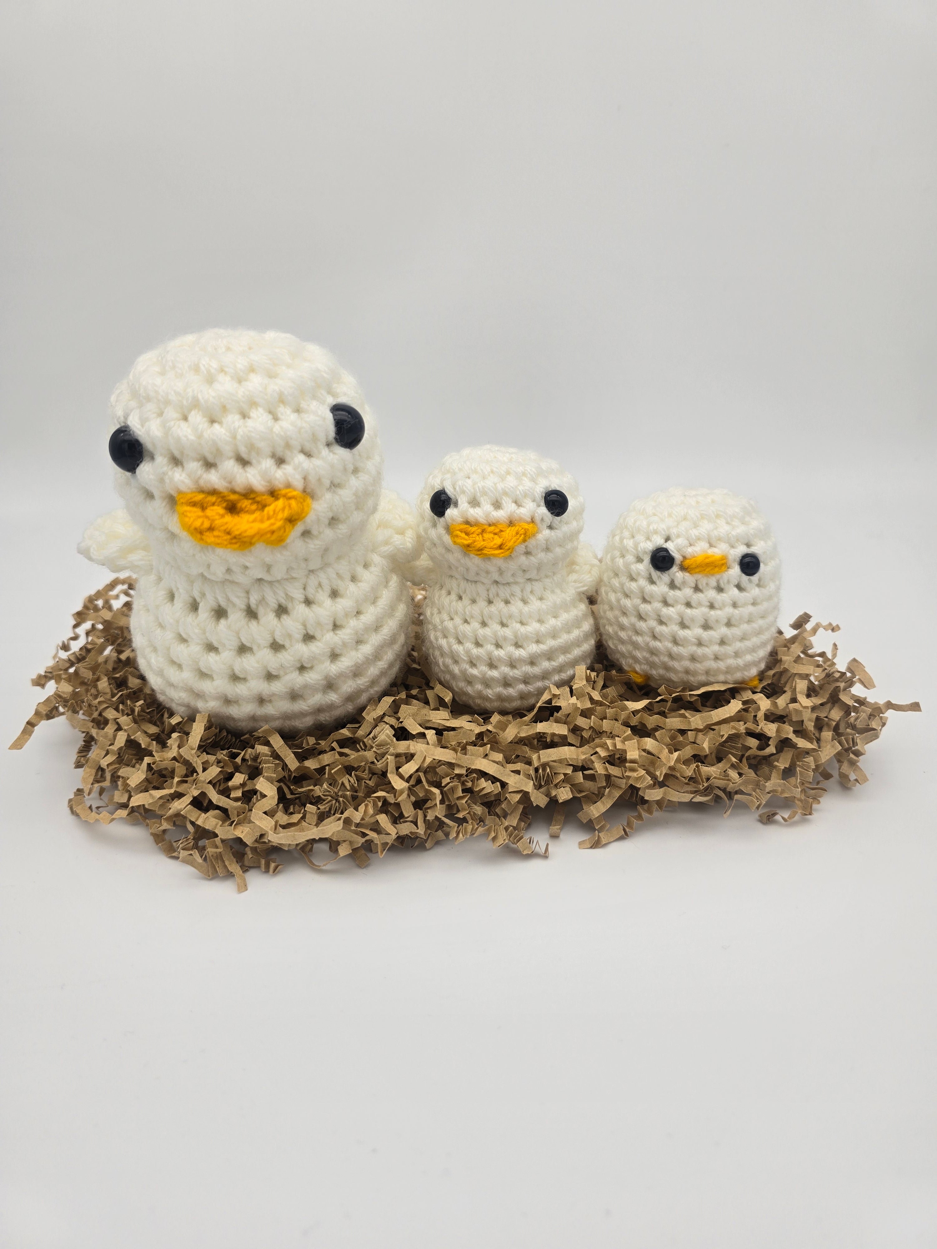Crochet ducks
