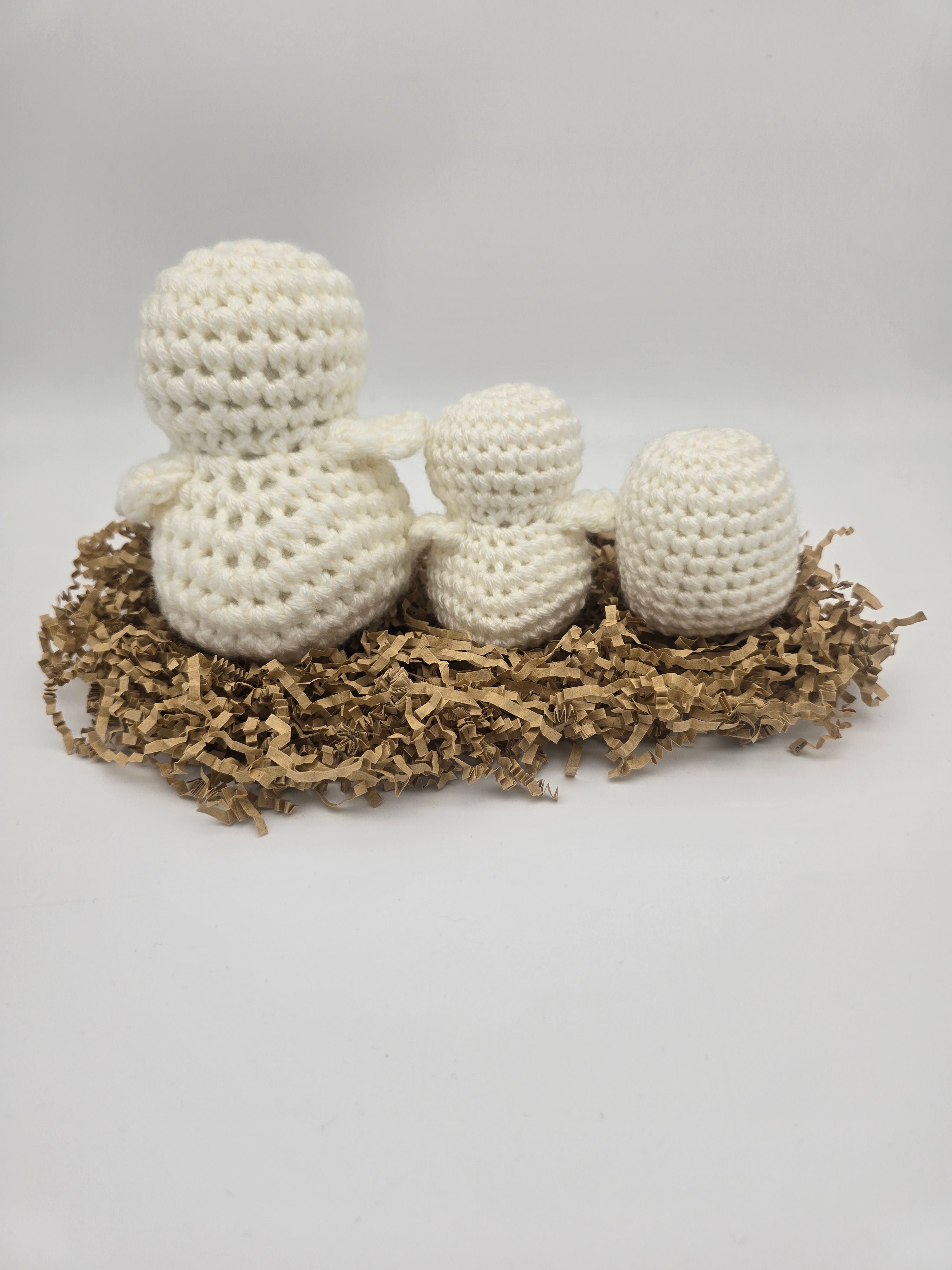 Crochet ducks