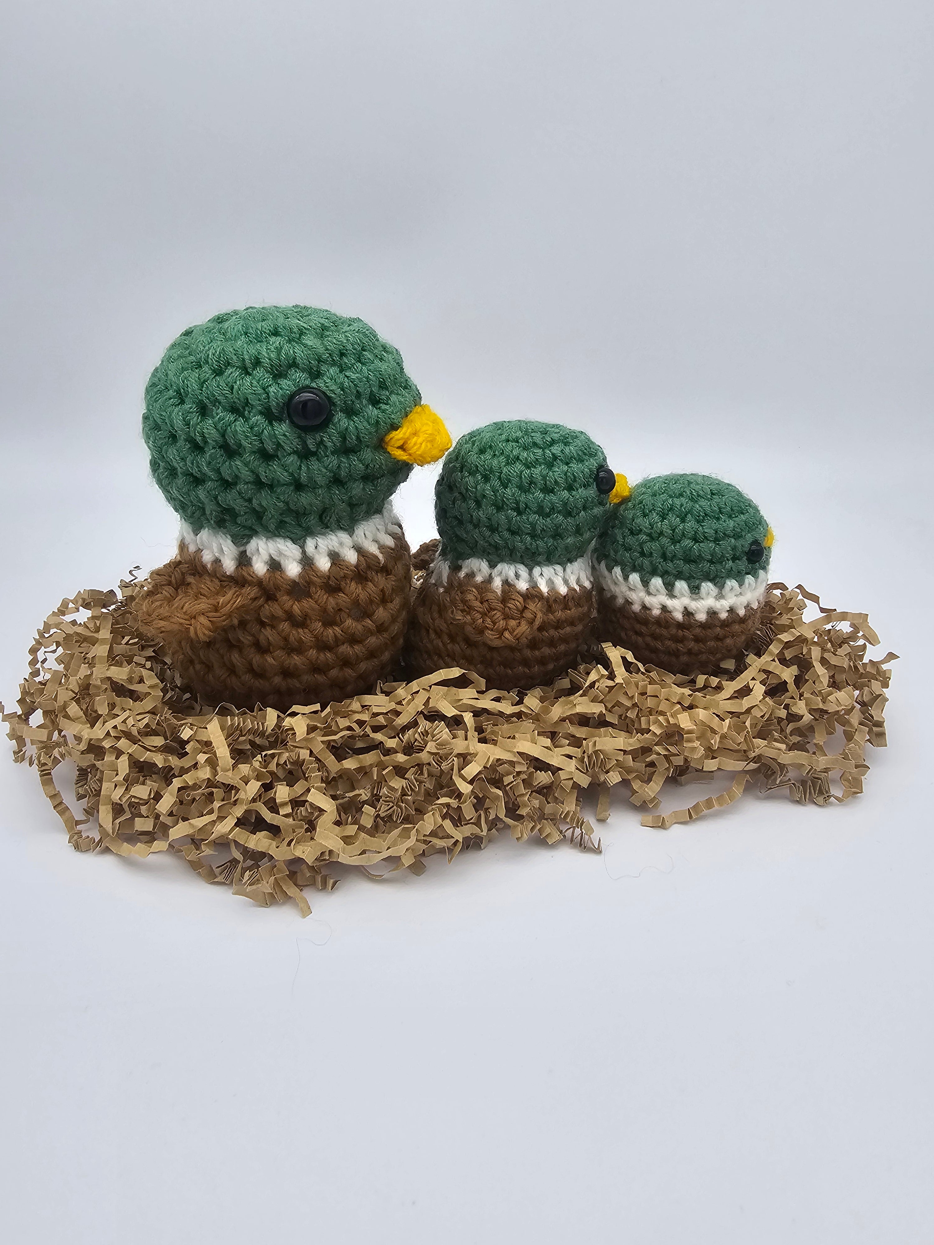 Crochet ducks