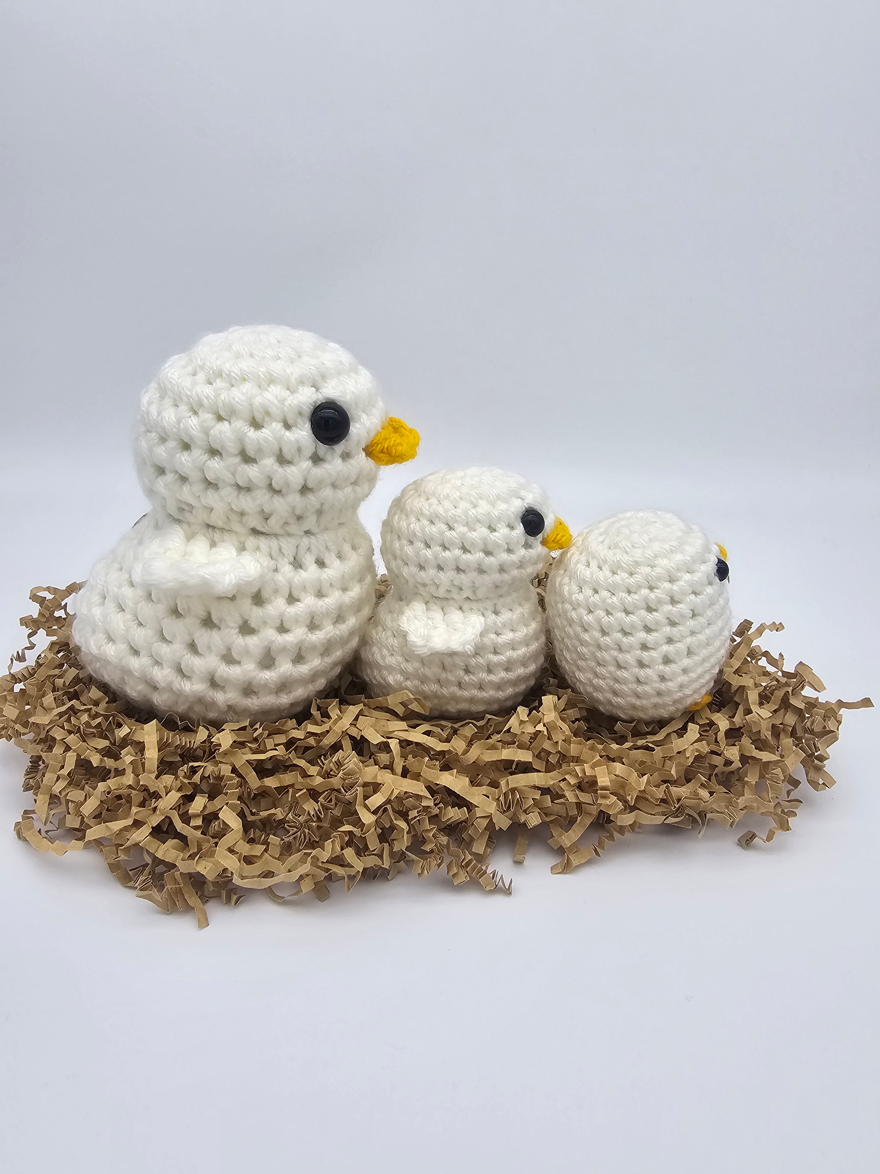 Crochet ducks