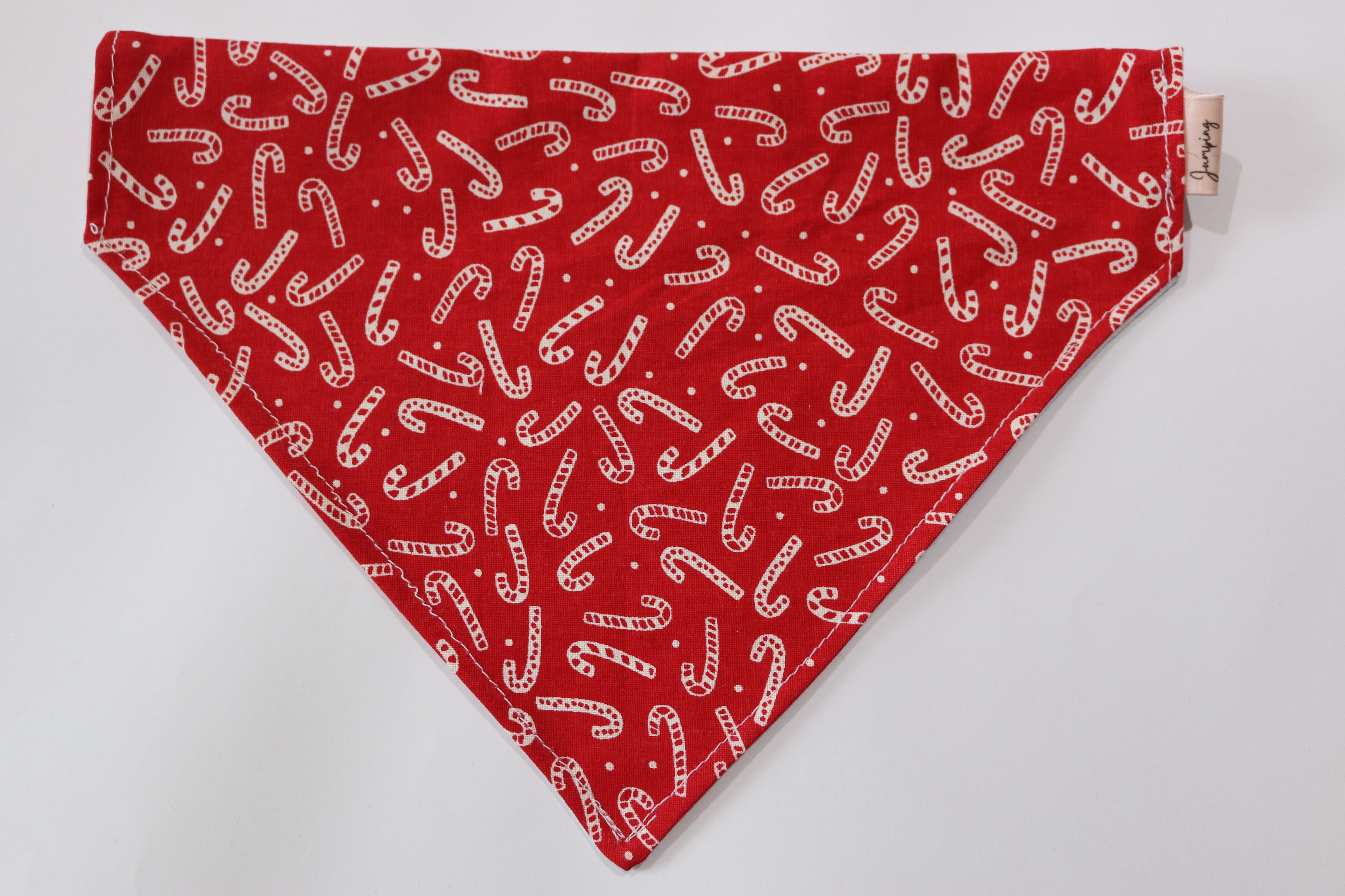 Candy Cane pet bandana