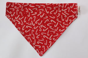 Candy Cane pet bandana