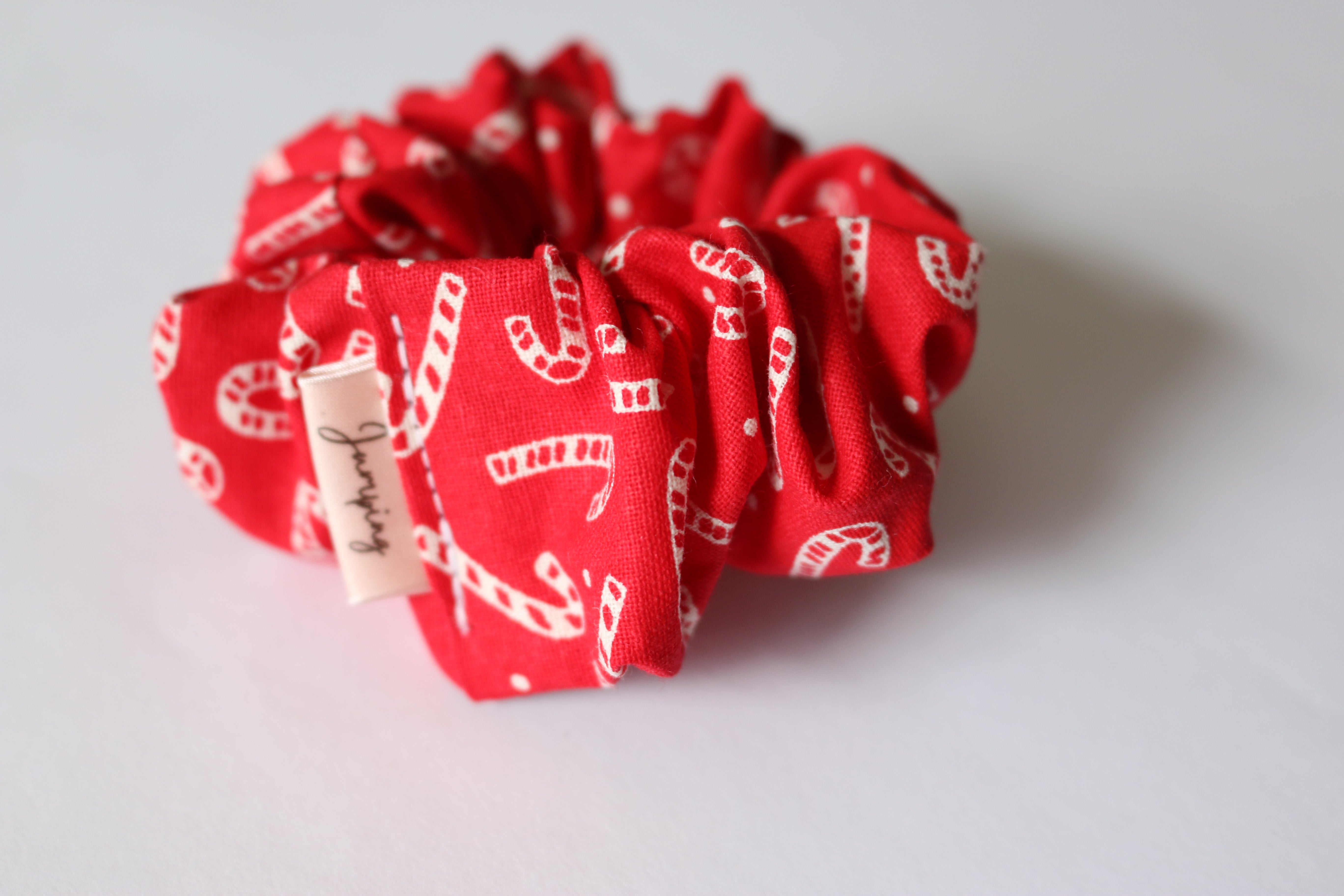 Candy Cane Scrunchies