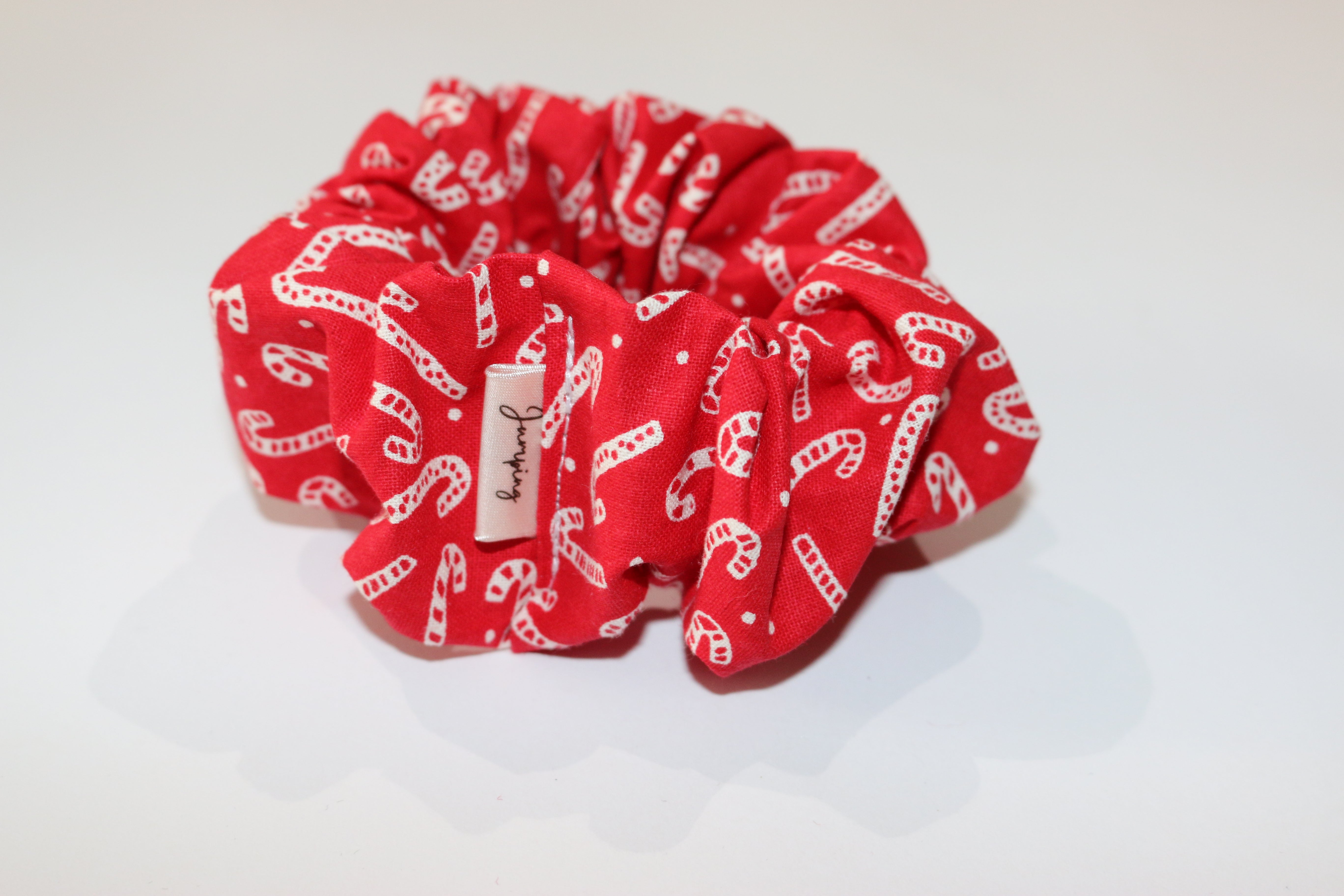 Candy Cane Scrunchies
