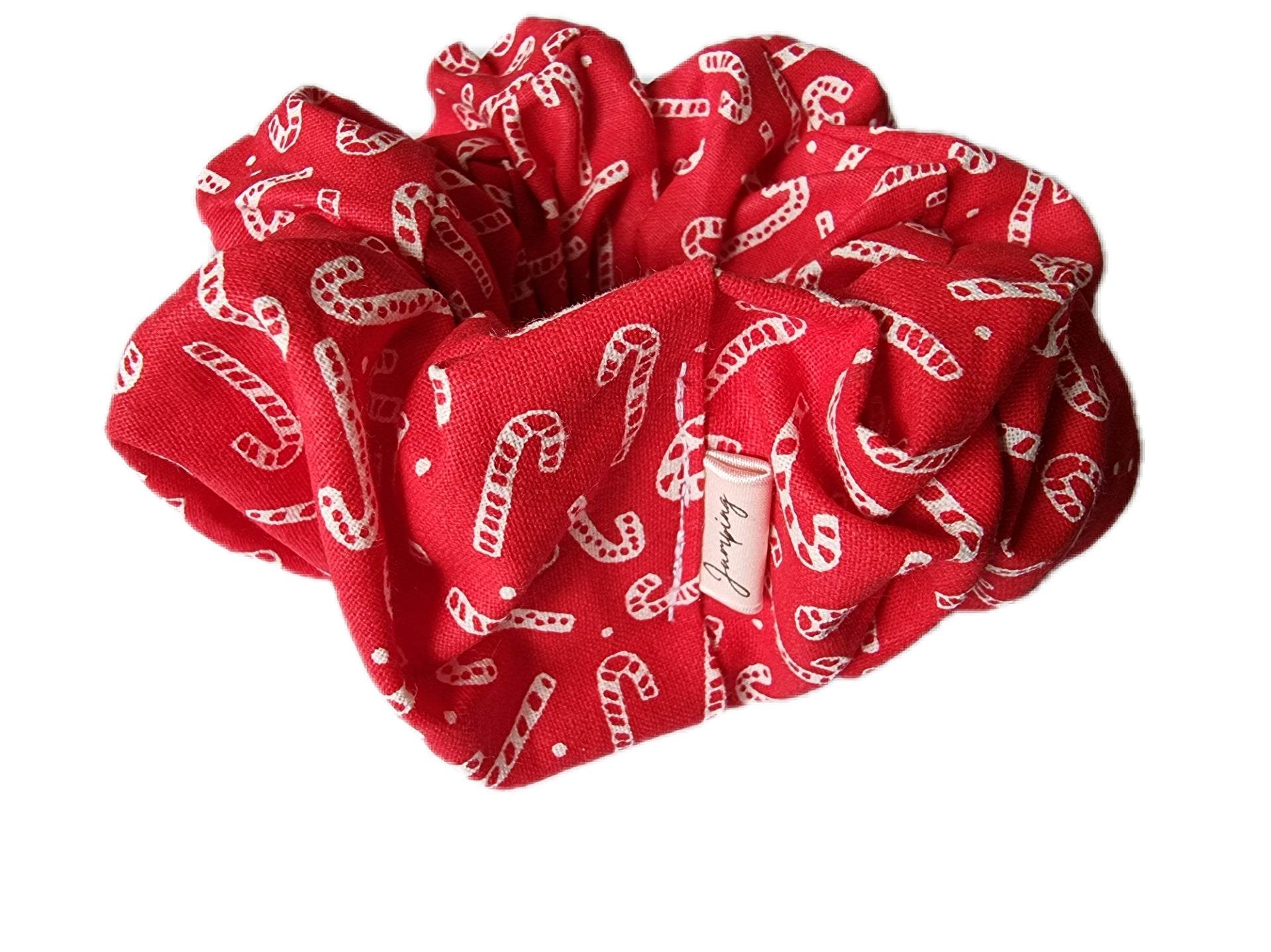 Candy Cane Scrunchies