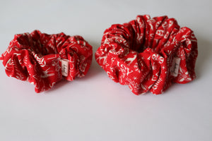 Seasons Greetings Scrunchies