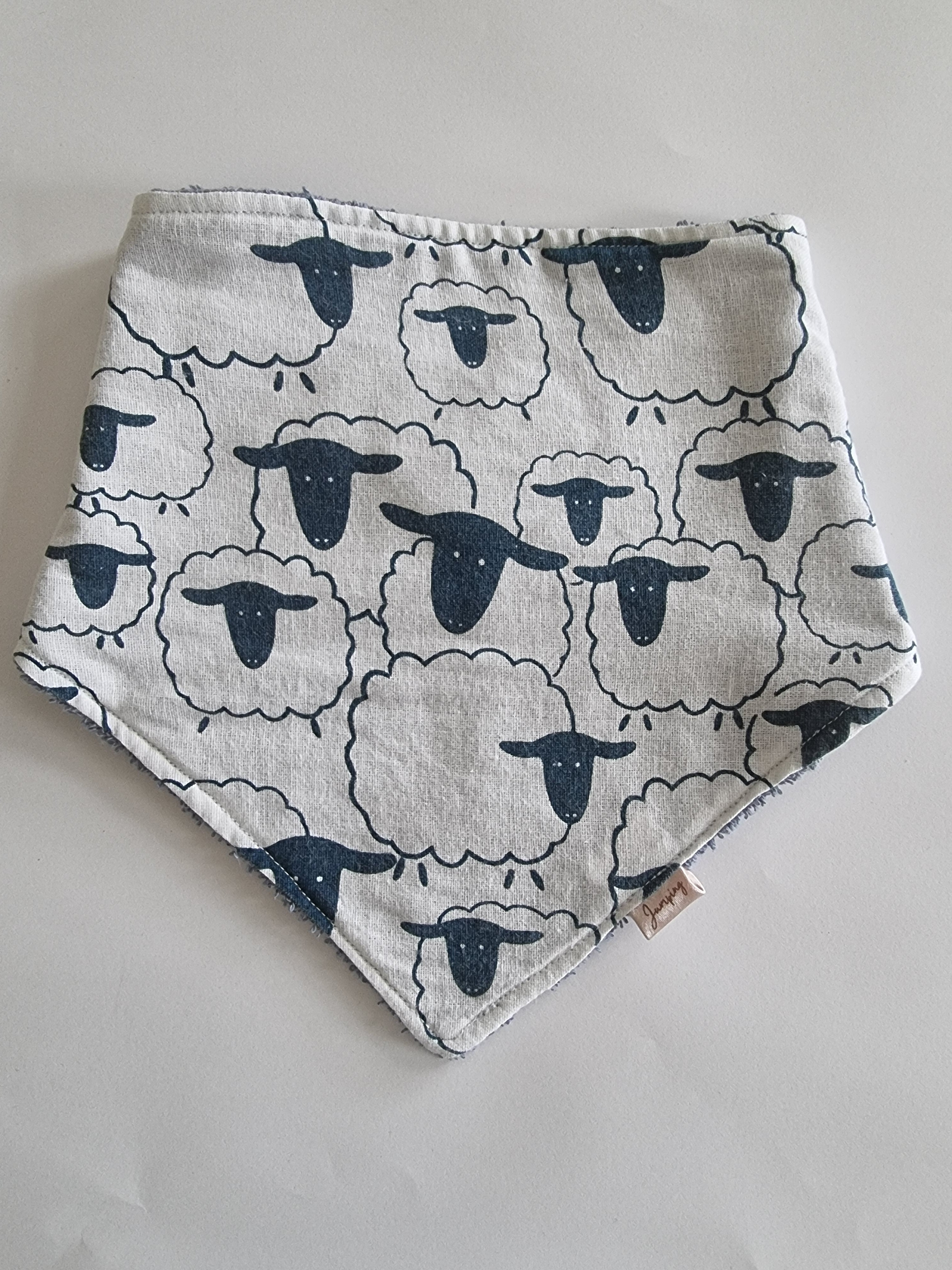 Counting Sheep Dribble Bib