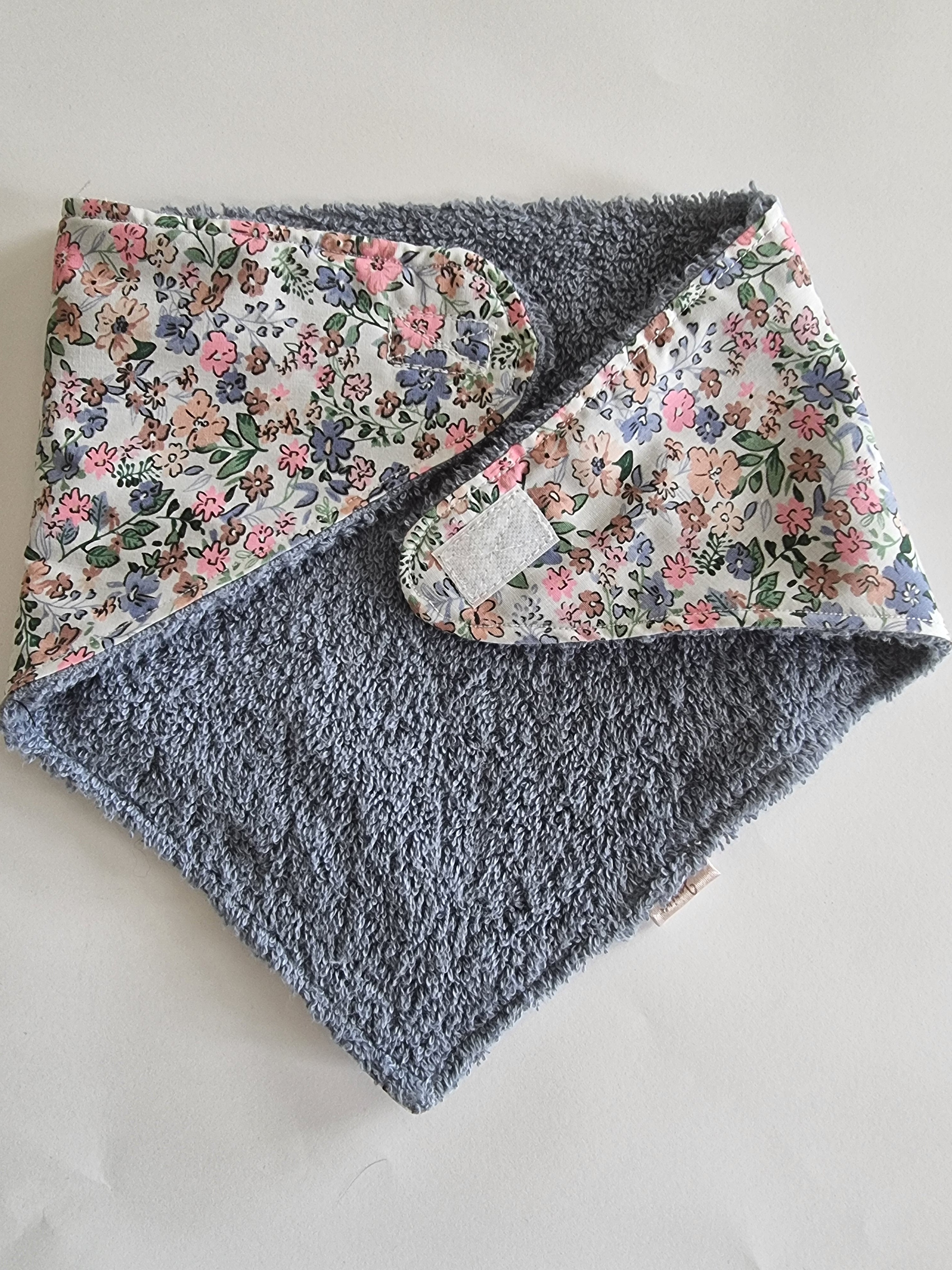Colourful Floral Dribble Bib