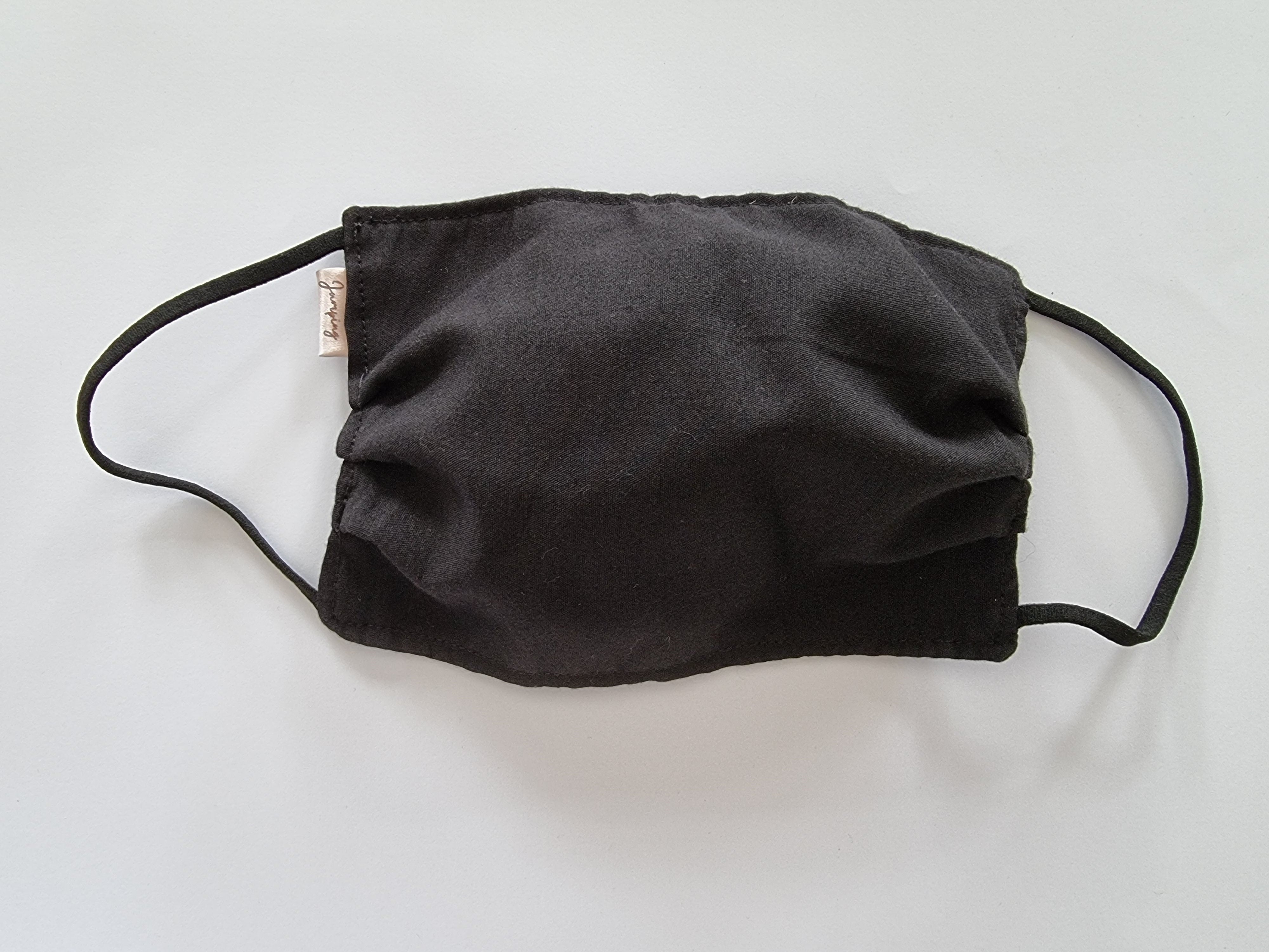 Black adult face mask