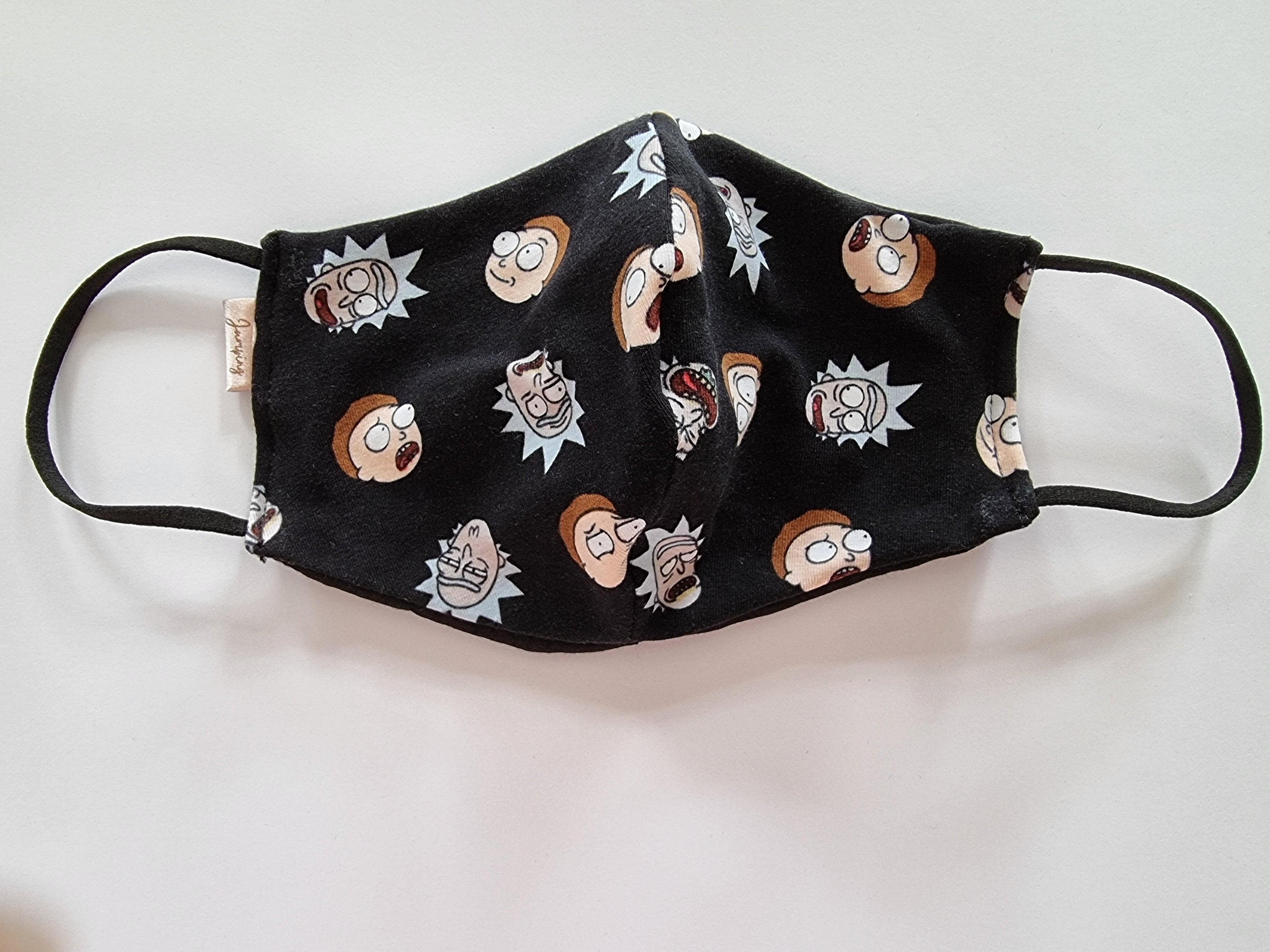 Rick & Morty adult face mask
