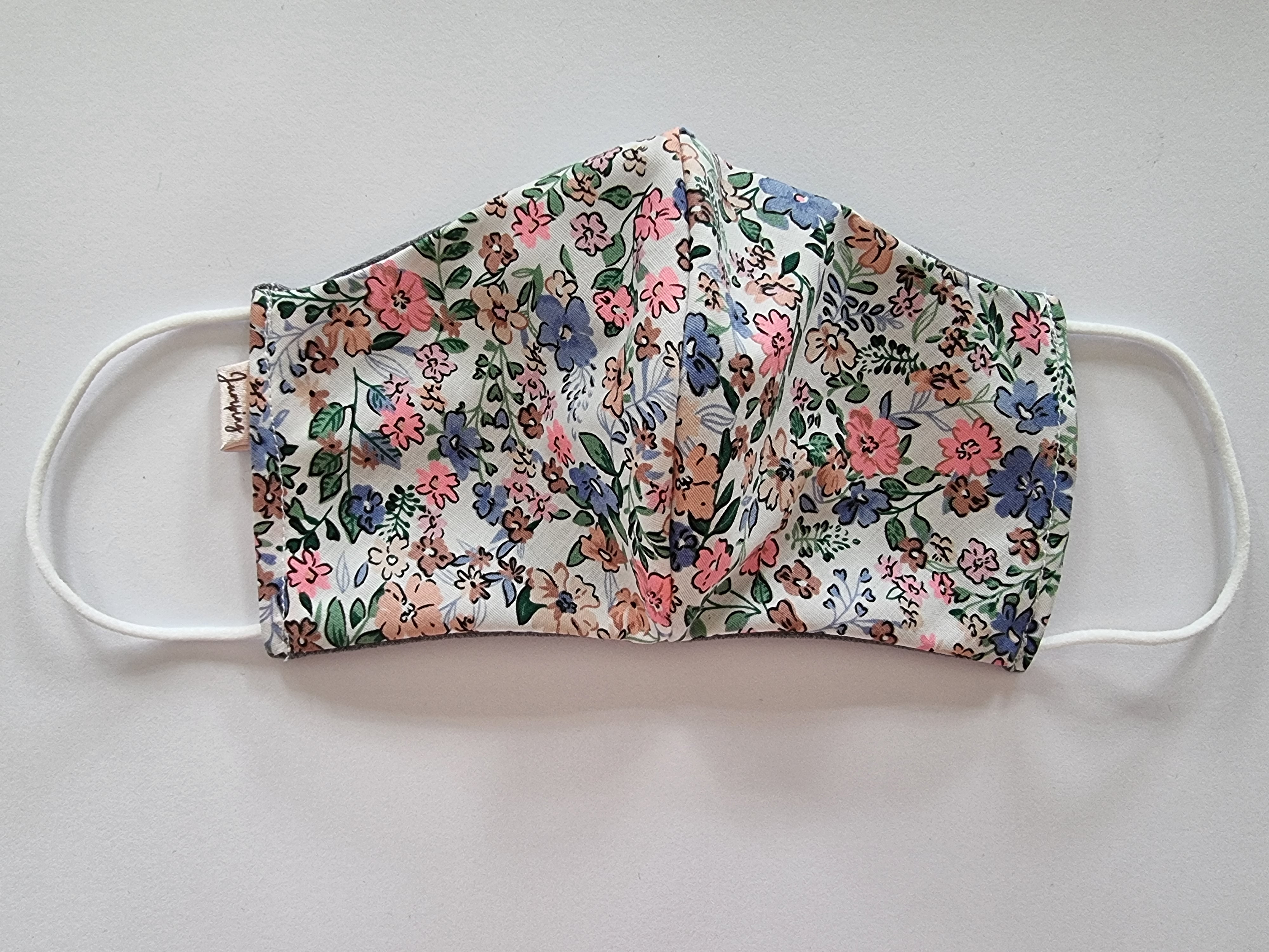 Colourful Floral kids/teens face mask