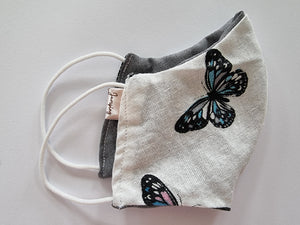 Butterfly kids/teens face mask