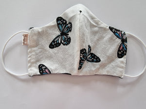 Butterfly kids/teens face mask