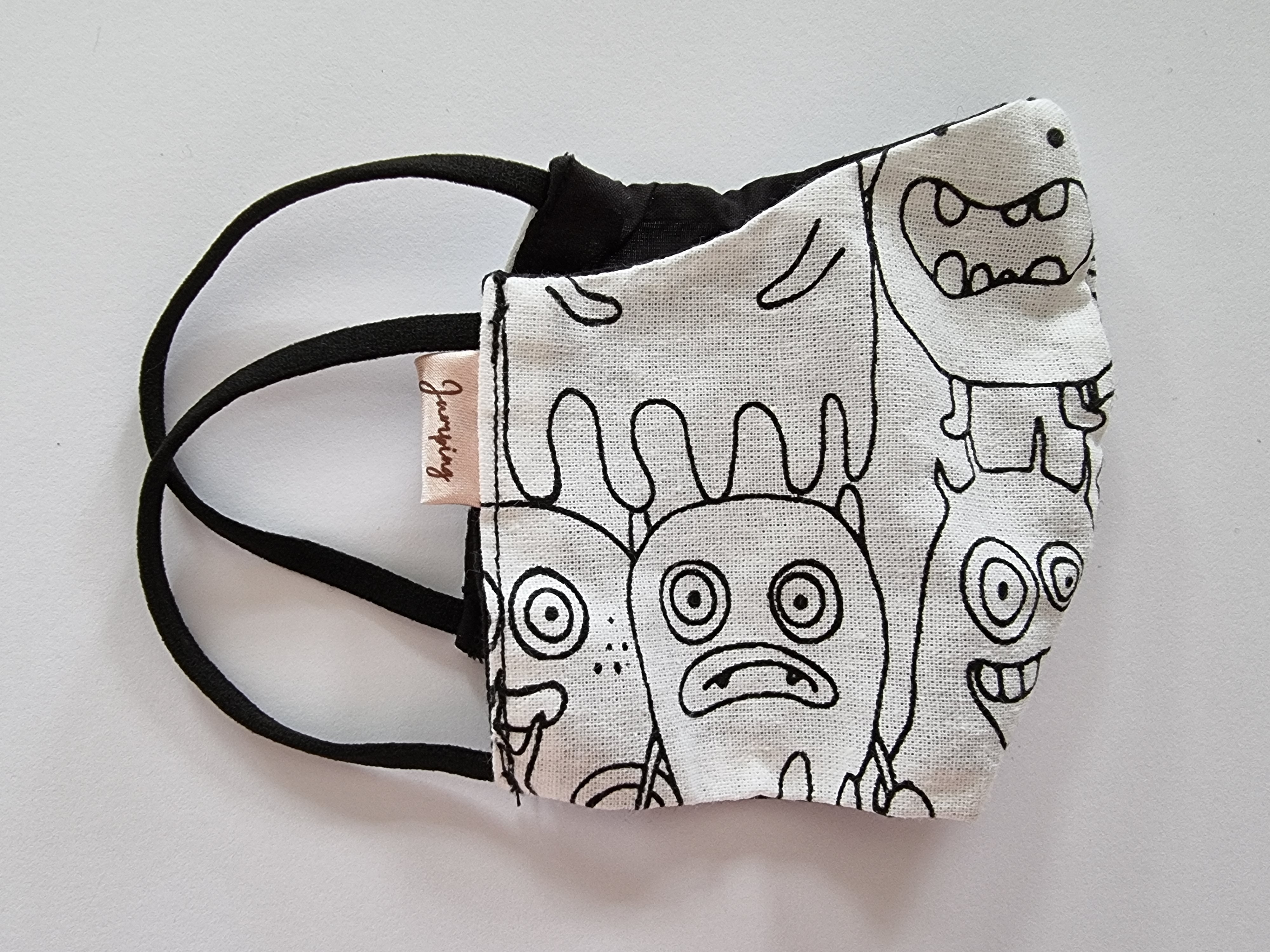 Monsters kids/teens face mask