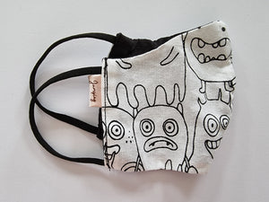 Monsters kids/teens face mask