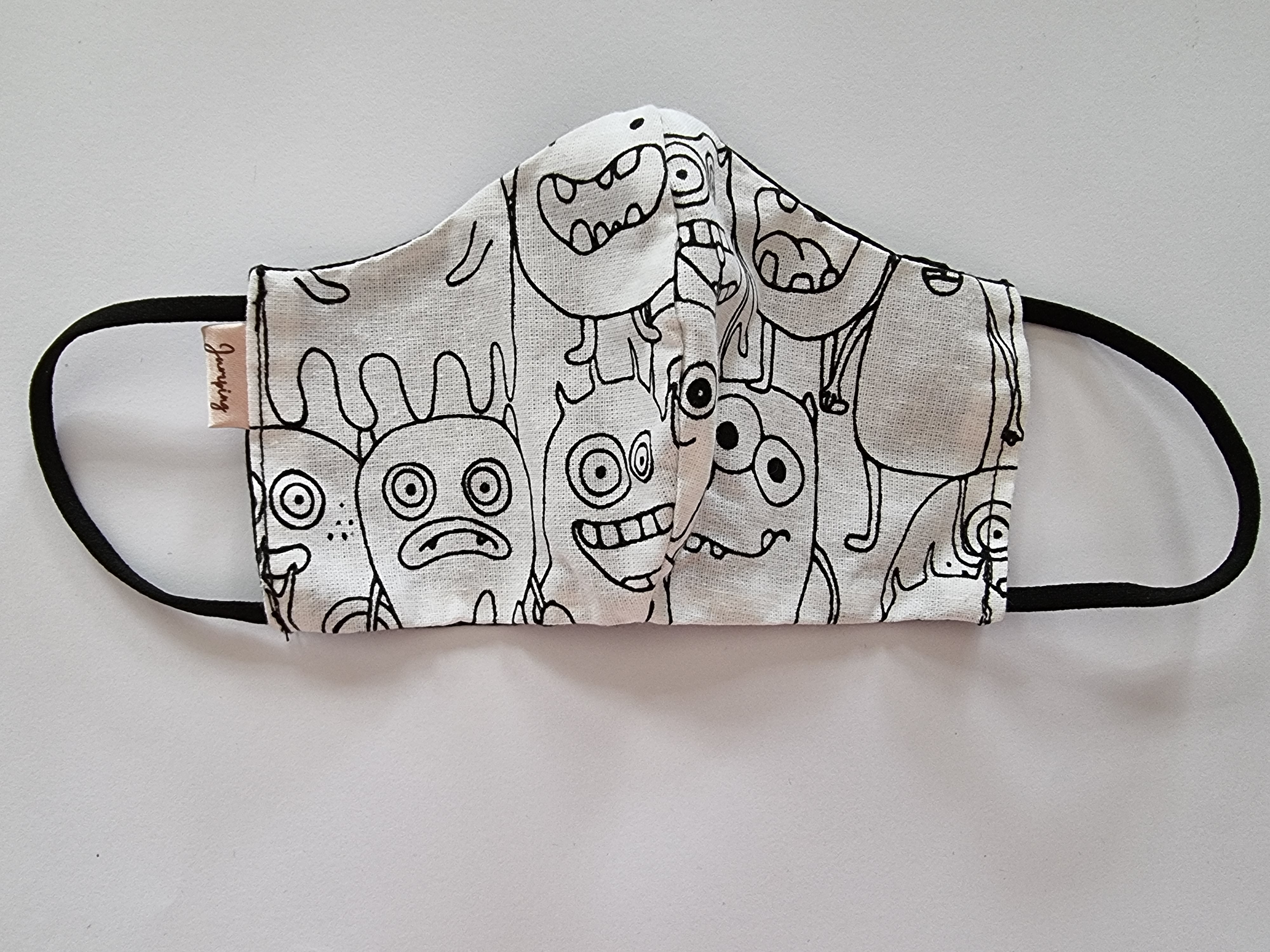 Monsters kids/teens face mask