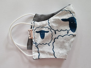 Counting Sheep kids/teens face mask