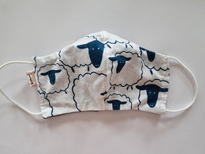 Counting Sheep kids/teens face mask